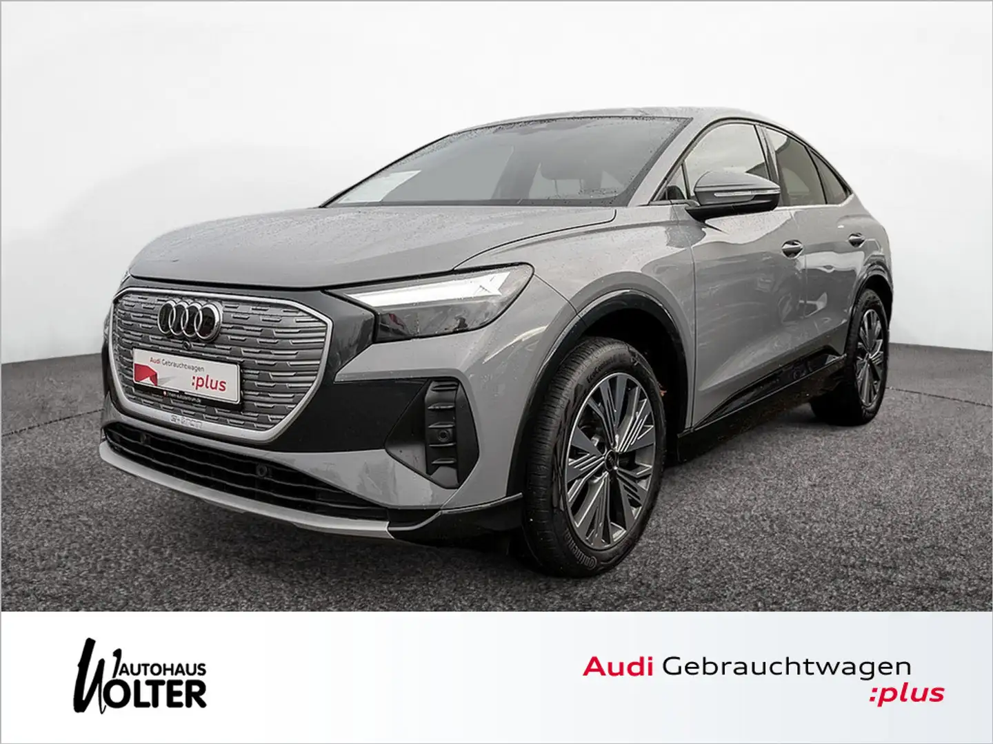 Audi Q4 e-tron Sportback 35 LED NAVI LEDER PANO SH Grau - 1
