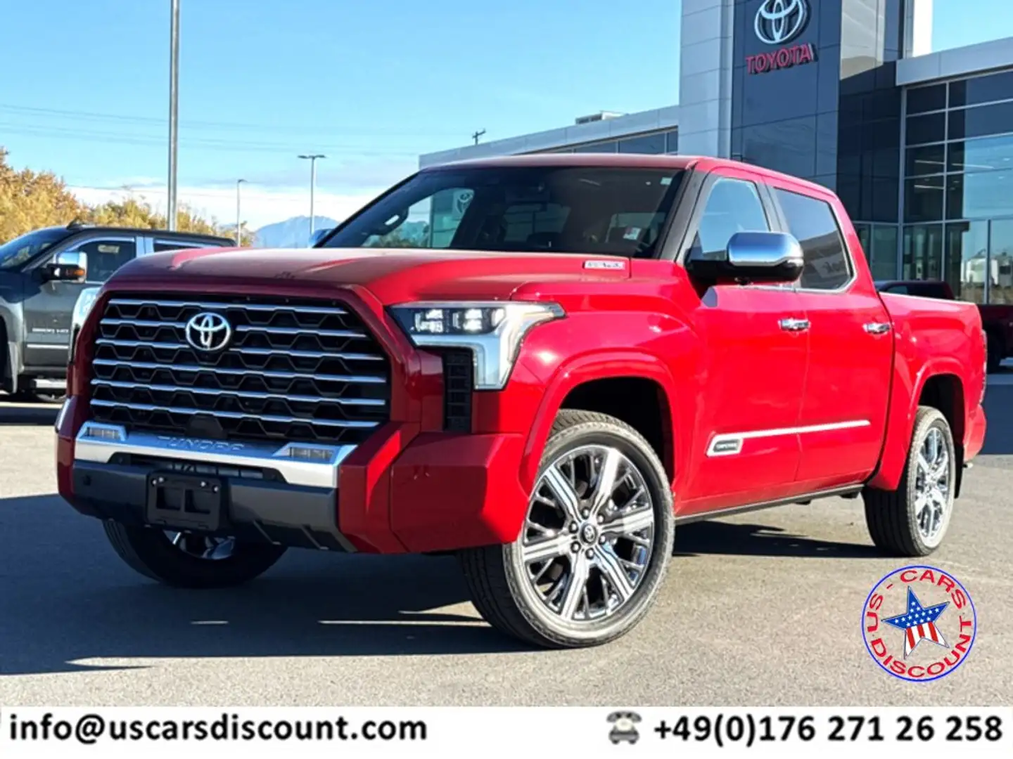 Toyota Tundra 2026 Capstone 3.5L V6 Hybrid CrewMax Rot - 1