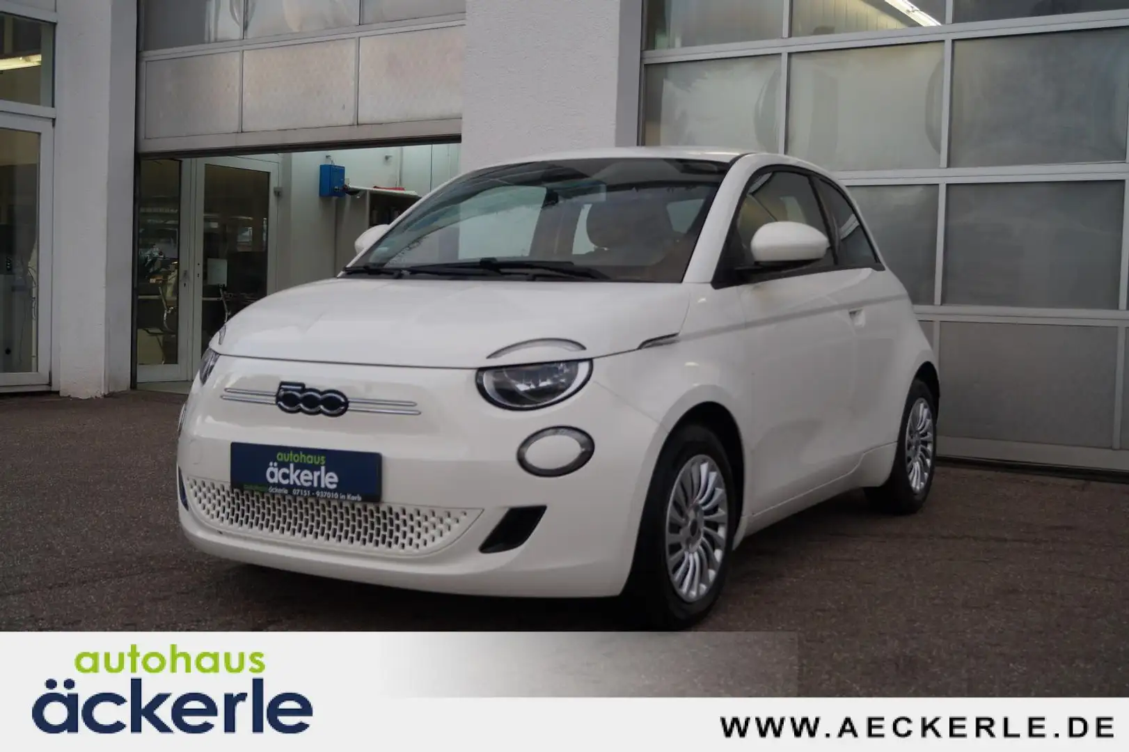 Fiat 500e 500 e Action I Batteriezertifikat I uvm. Blanc - 1