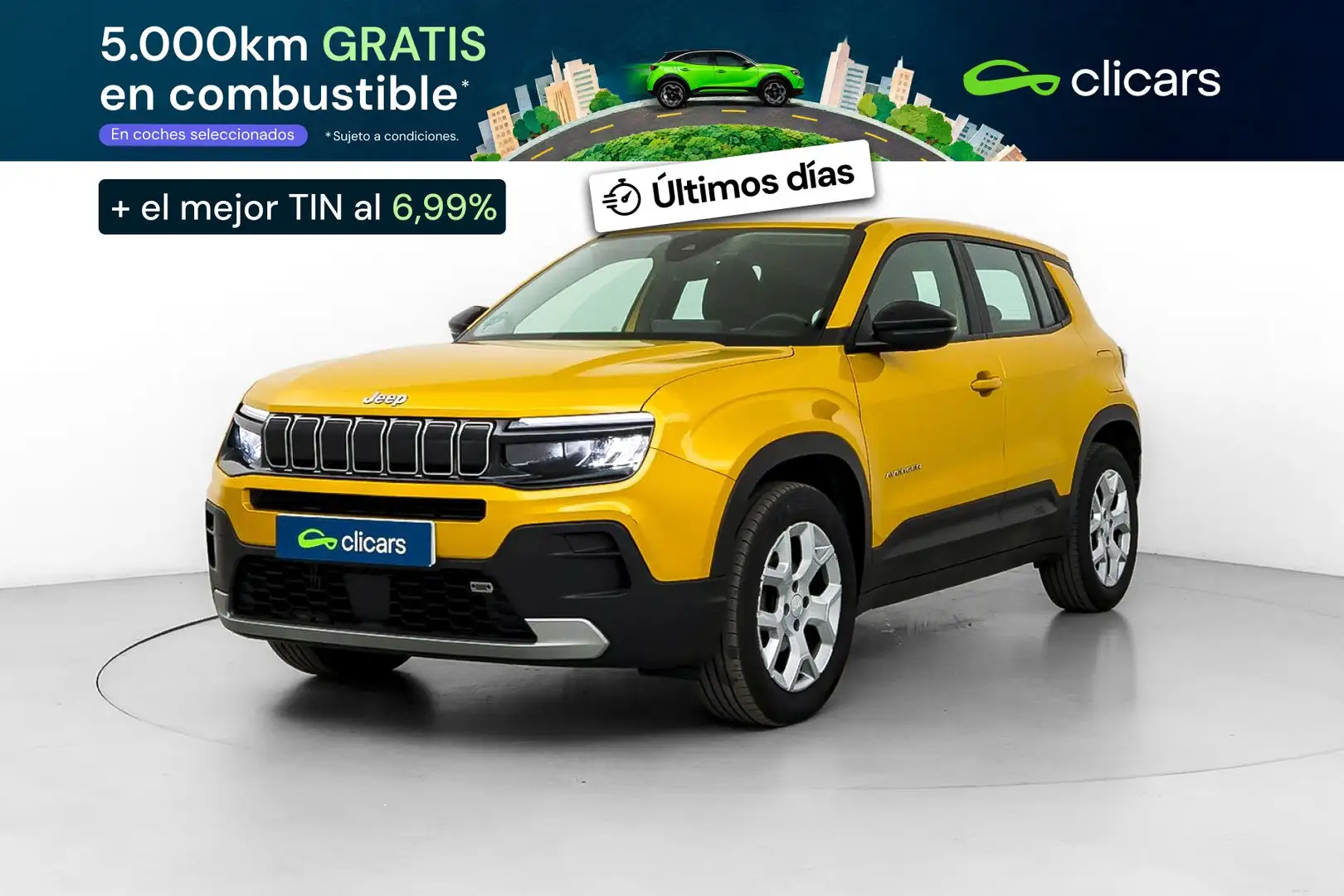 Jeep Avenger 1.2 Altitude 74KW Amarillo - 1