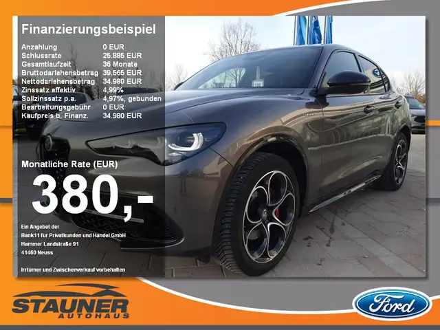 Alfa Romeo Stelvio 2.2 JTDM Veloce Q4 Leder Navi LED Kamera