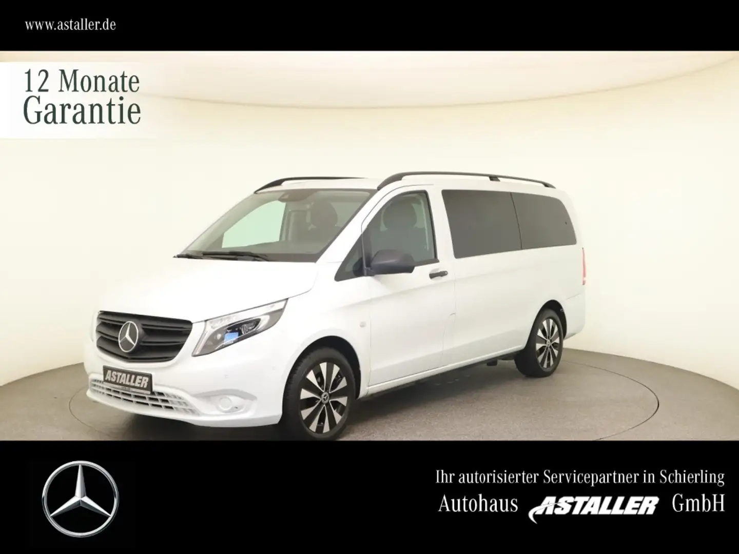 Mercedes-Benz Vito 124 CDI Tourer Edit Pro Lang L2 Liege+Tisch Blanc - 1