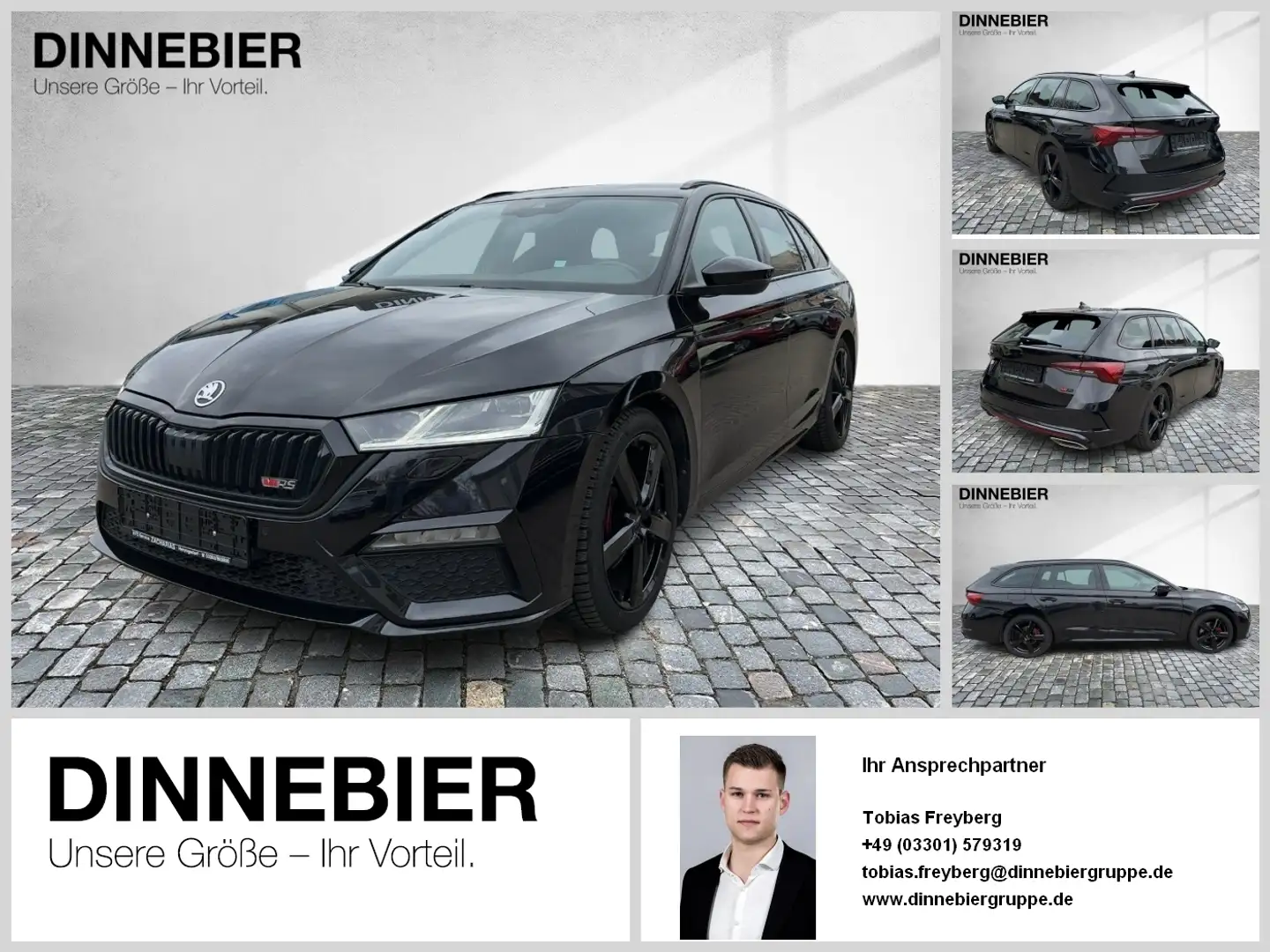 Skoda Octavia RS +LED+KAMERA+WKR+VR-COCKPIT+PDC+ Černá - 1
