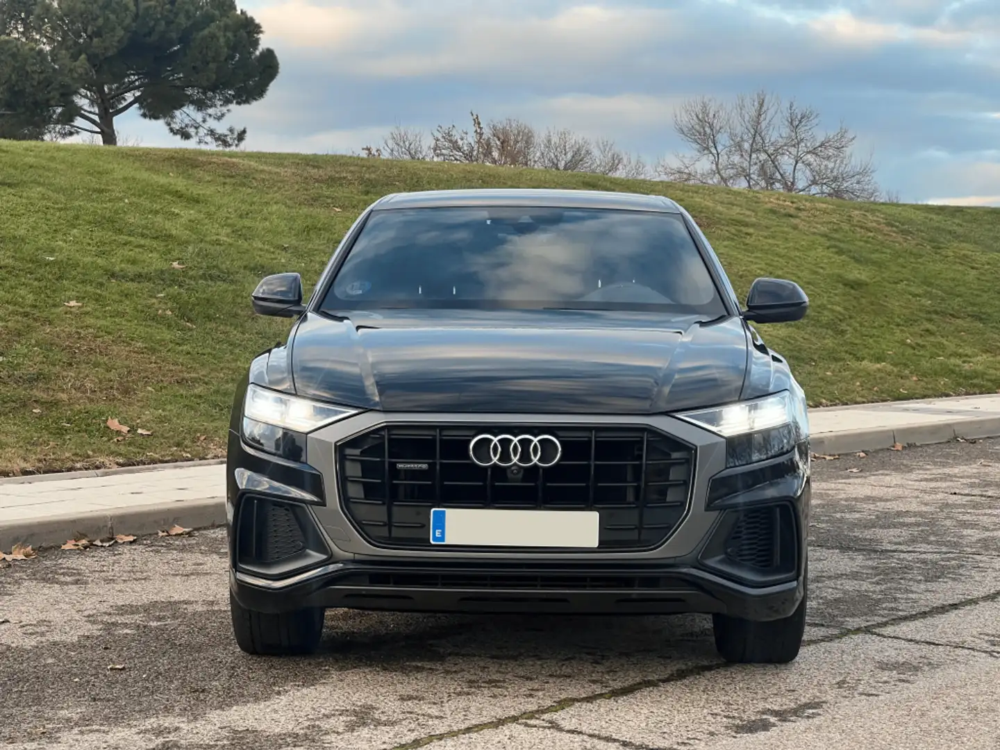 Audi Q8 50 TDI Black line quattro tiptronic Zwart - 2