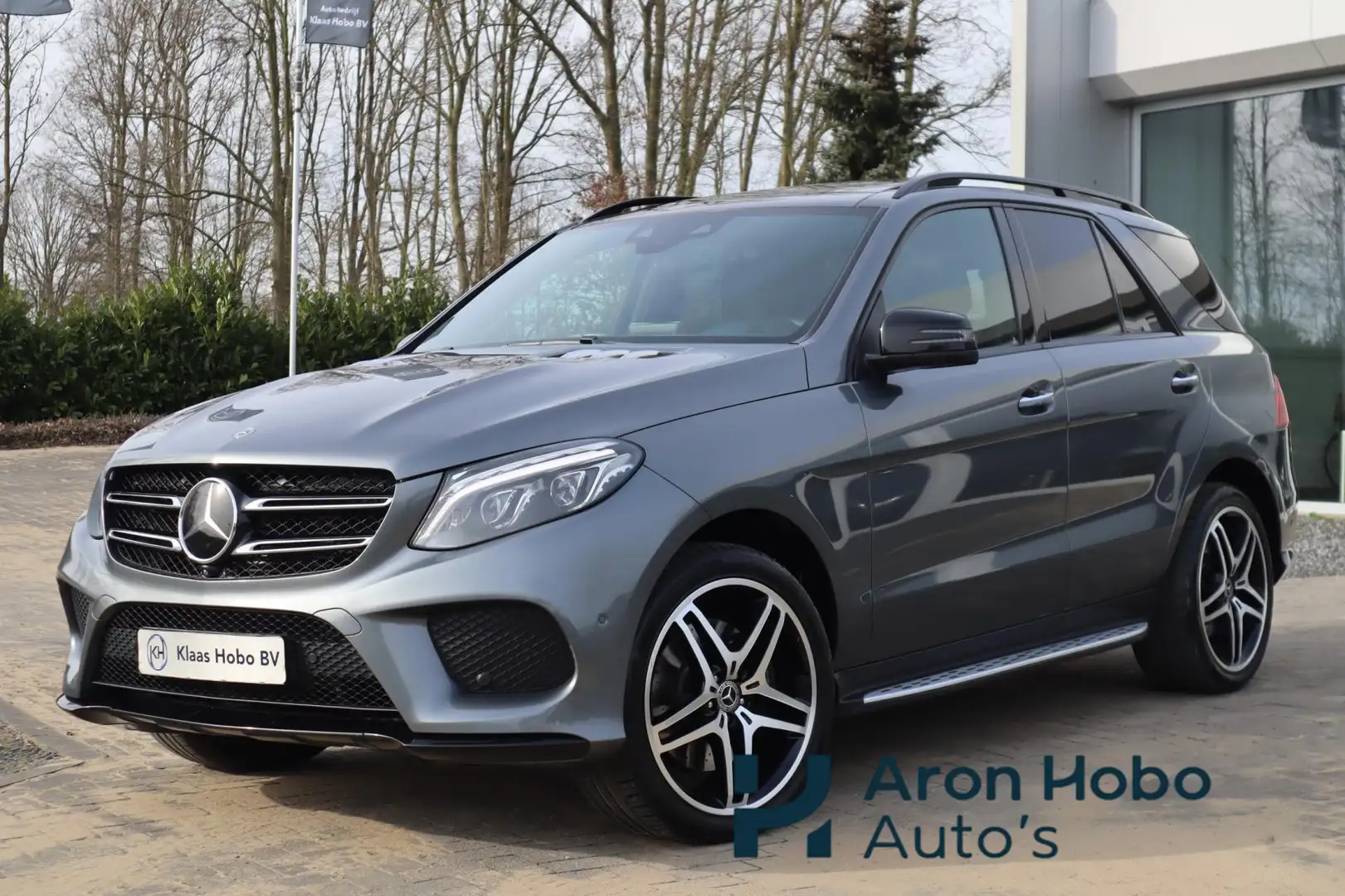 Mercedes-Benz GLE 350 d 4MATIC AMG Pano, Trekhaak, Distronic, Airmatic Grijs - 1
