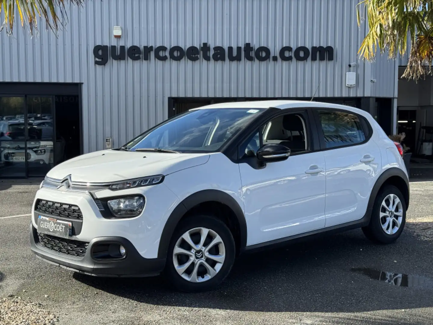 Citroen C3 1.5 BLUEHDI 100CH S\u0026S BVM 6 FEEL BUSINESS R Blanc - 1