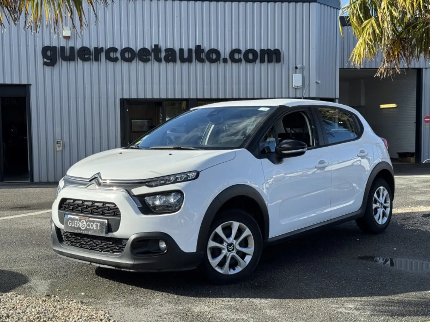 Citroen C3 1.5 BLUEHDI 100CH S\u0026S BVM 6 FEEL BUSINESS R Blanc - 2
