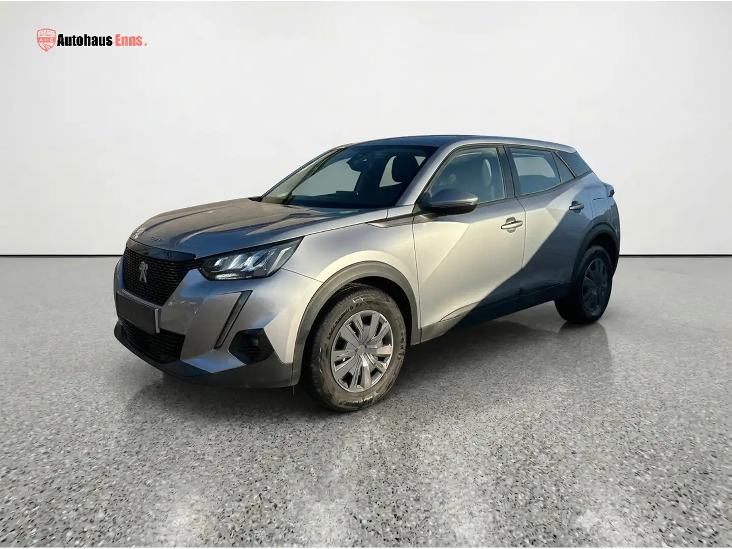Peugeot 2008 2008 / Automatik / Navi / Klima / Schlüssellose ZV / Spurassistent / Lederlenkr. / LED Tagfahrlicht / Tempomat / PDC hi. Grau - 1