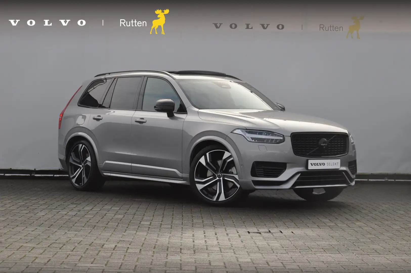 Volvo XC90 T8 455PK Automaat Recharge AWD Ultimate Dark HEICO Grijs - 1