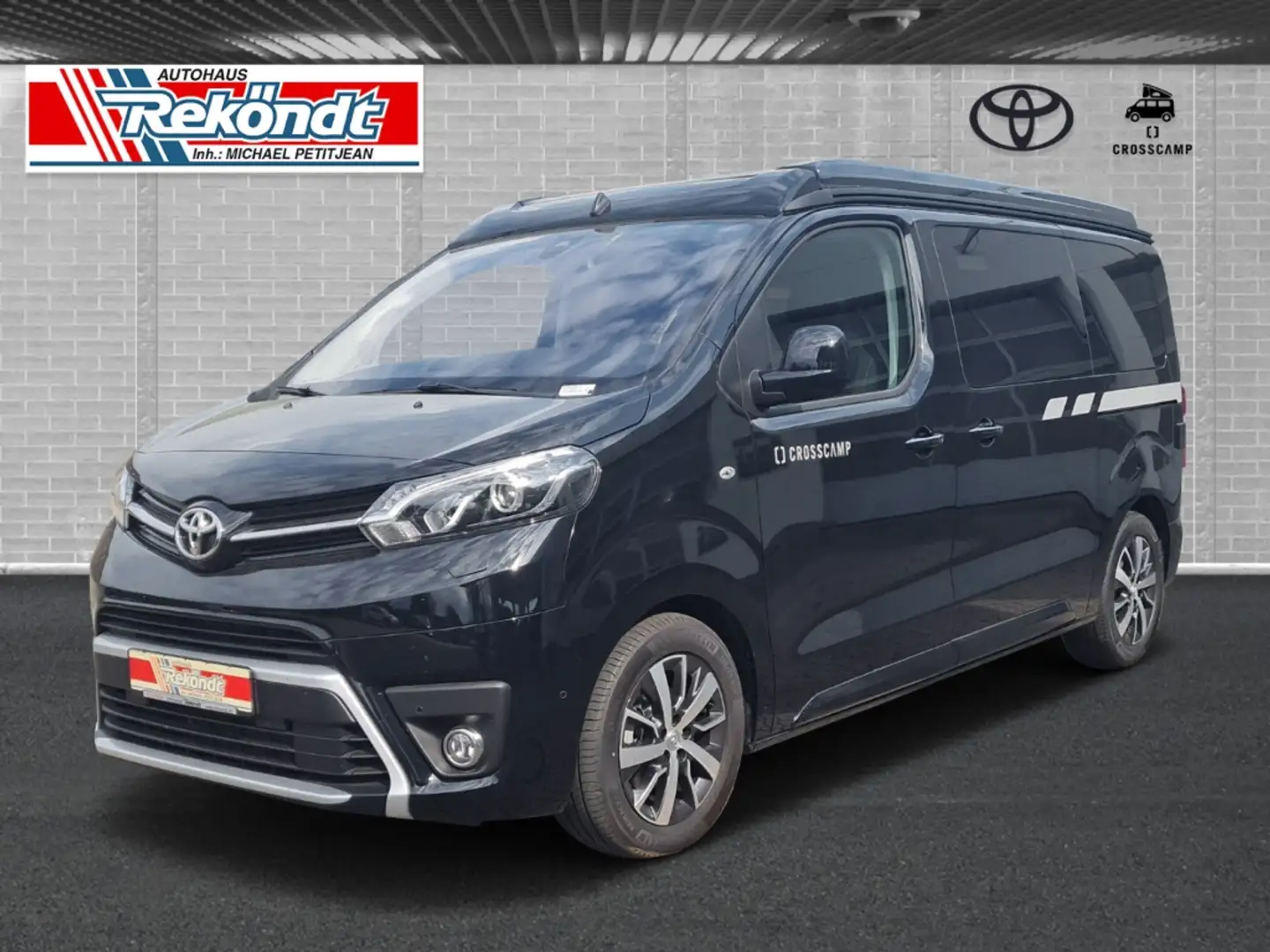 Crosscamp Camper Van Flex TOYOTA 2.0 D Automatik AHK STH SHZ Schwarz - 1