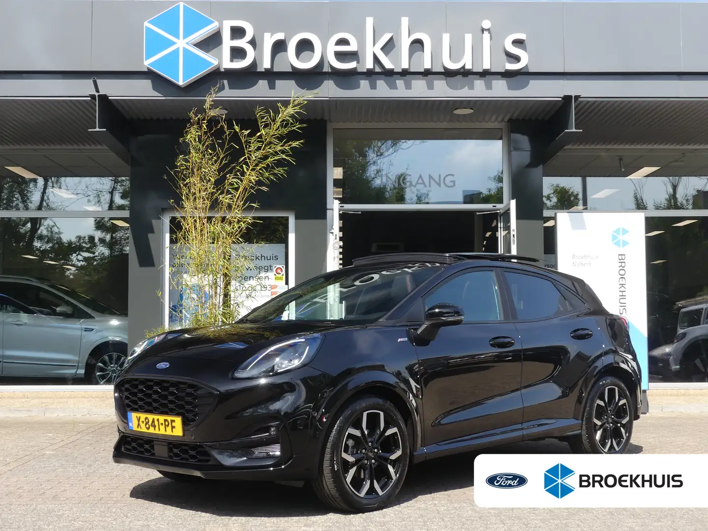 Ford Puma 1.0 EcoBoost Hybrid 125PK ST-Line X | PANORAMADAK Negro - 1