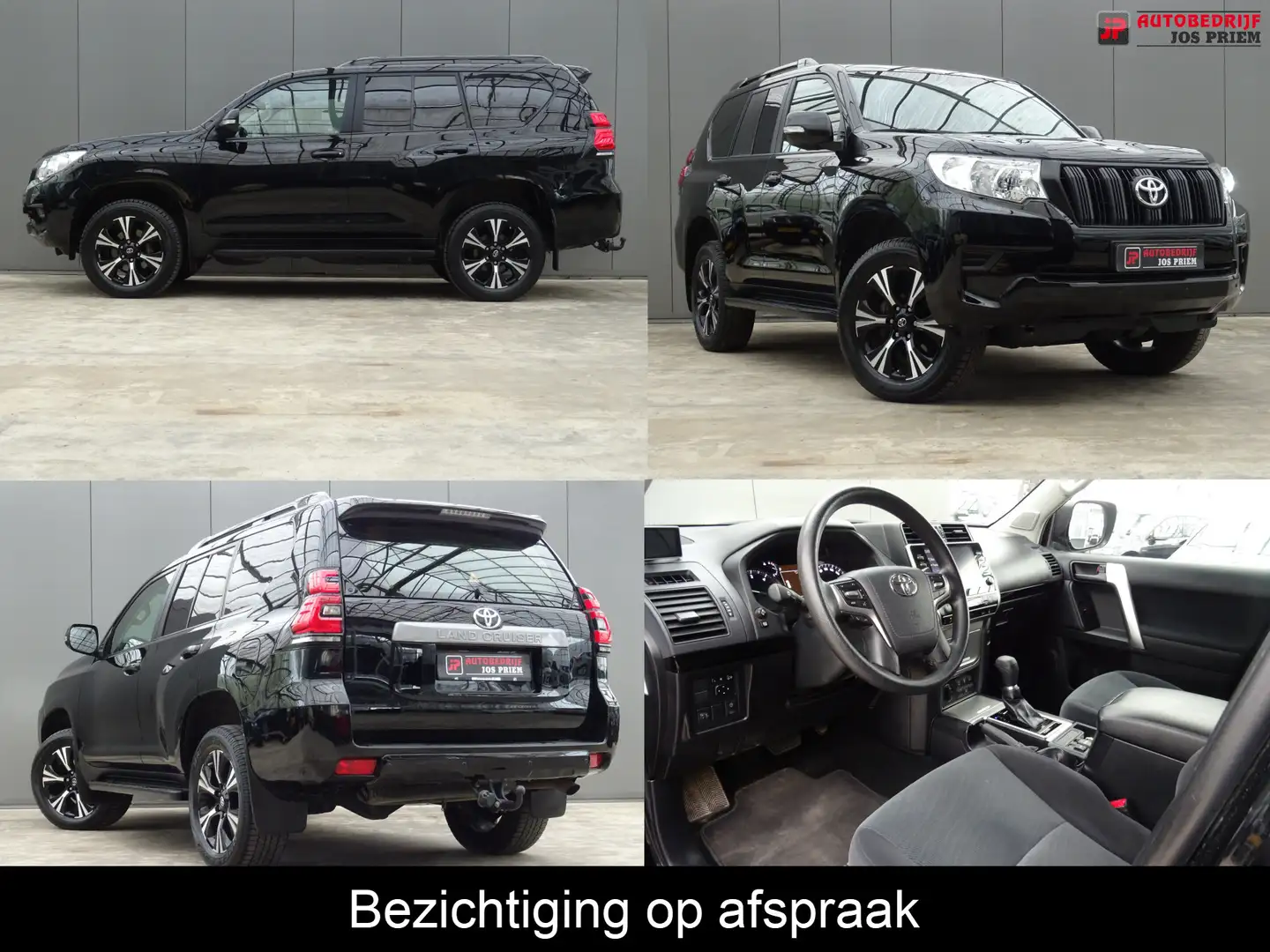 Toyota Land Cruiser 2.8 D-4D-F Comfort Window Van * 3500 KG TREKGEWICH Noir - 1
