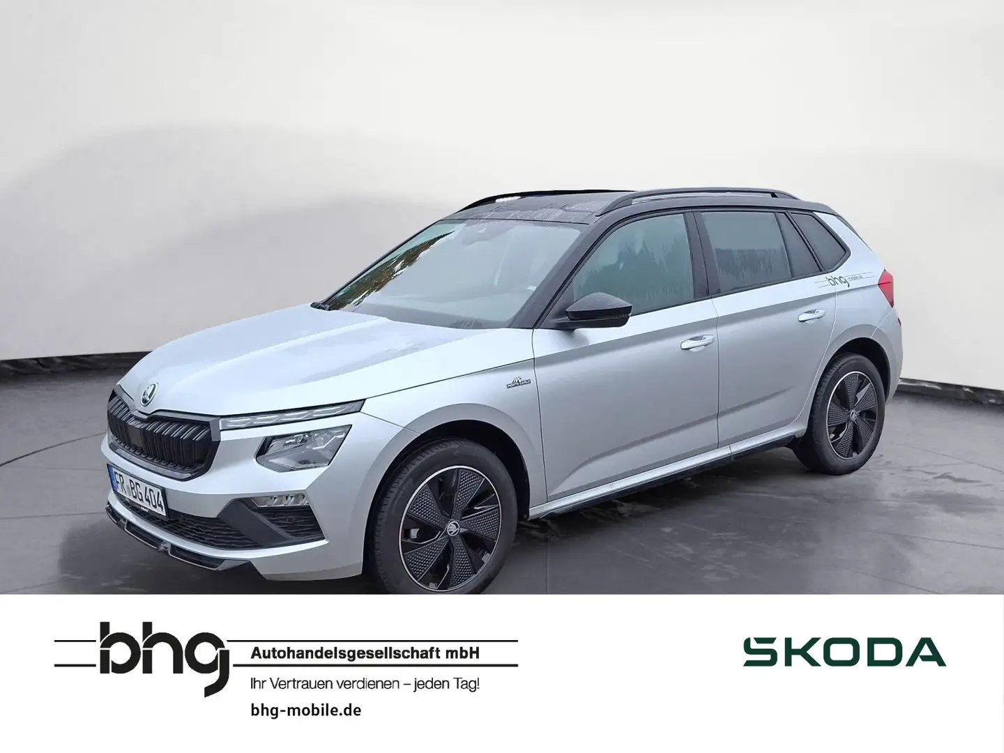 Skoda Kamiq Monte Carlo 1,0 TSI  7-Gang-D Argento - 1