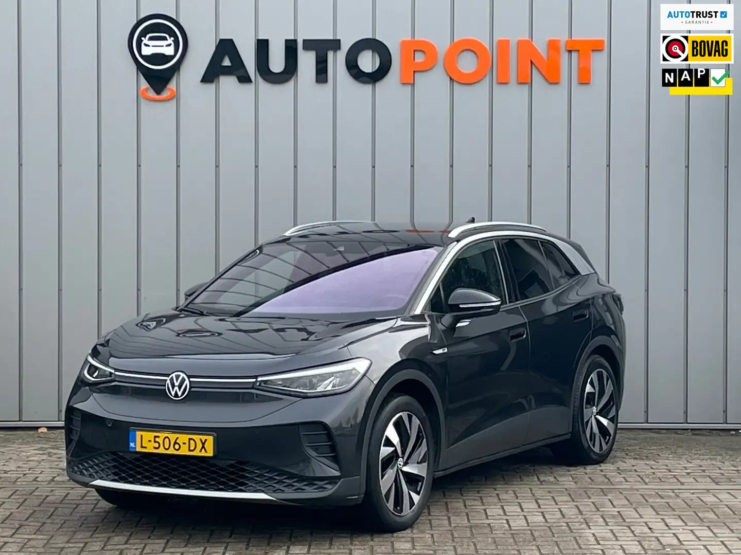 Volkswagen ID.4 Max 77 kWh TREKHAAK CAMERA SOH 93% WARMTEPOMP Gris - 1