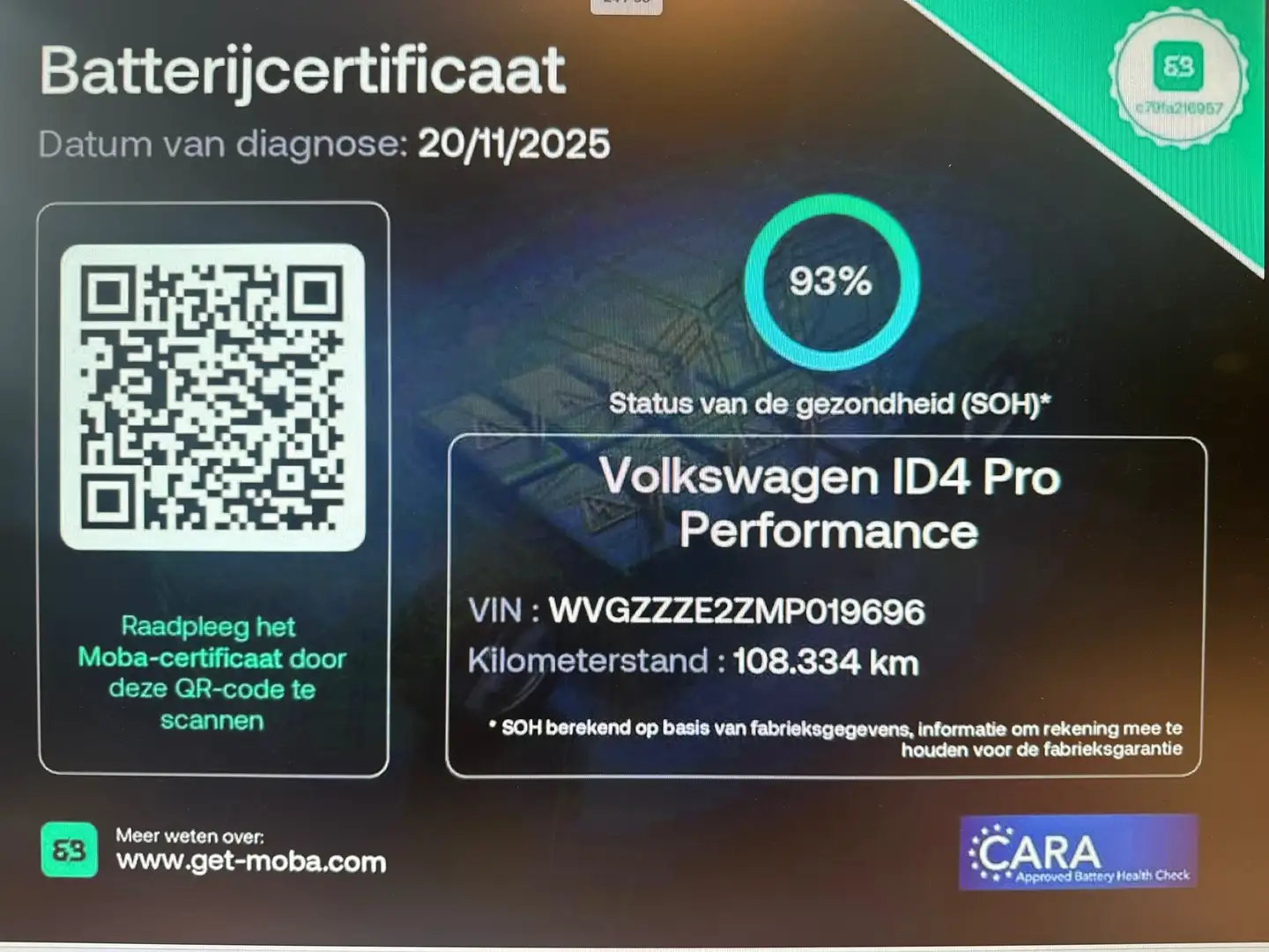 Volkswagen ID.4 Max 77 kWh TREKHAAK CAMERA SOH 93% Gris - 2