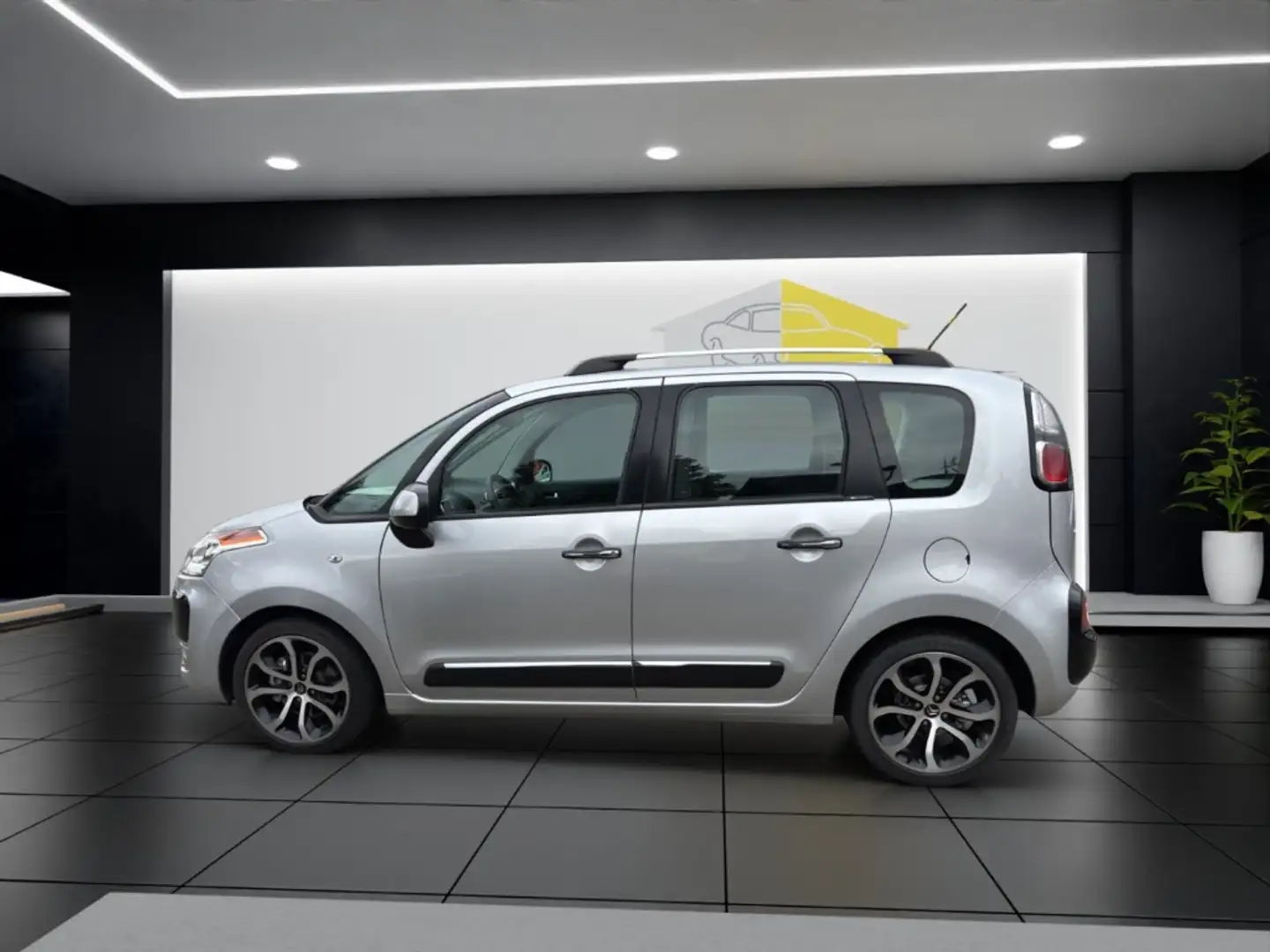 Citroen C3 Picasso Exclusive 1.6 VTi 120 Mehrzonenklima Temp Tel.-Vor Grau - 2