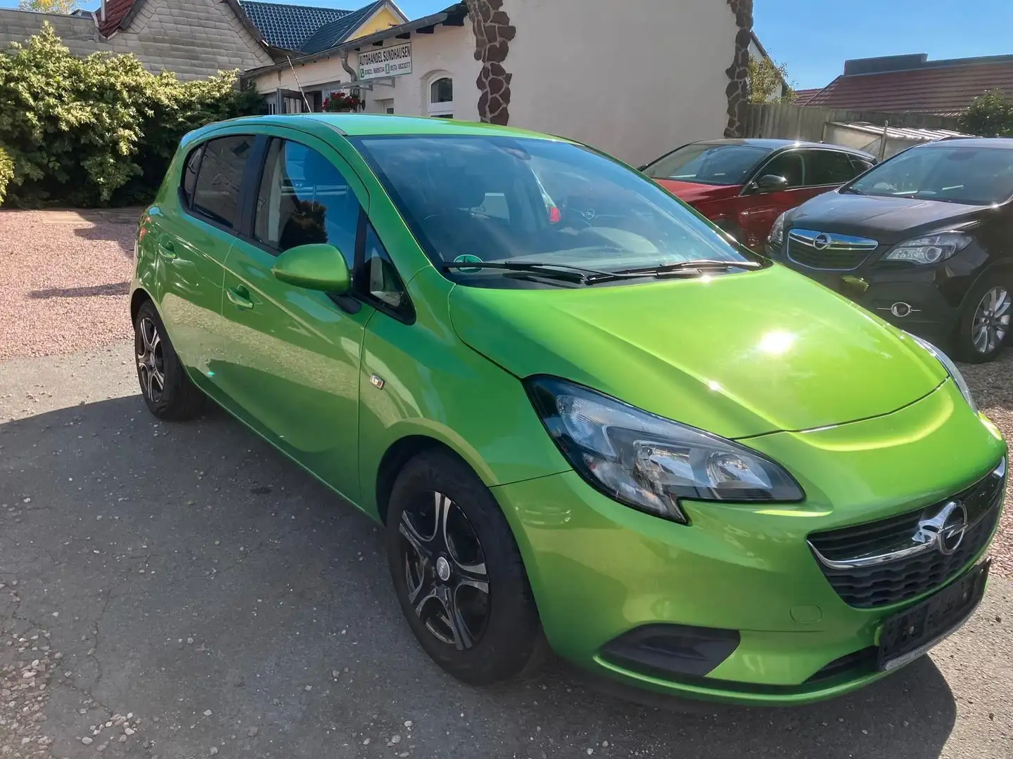 Opel Corsa E Edition ecoFlex Grün - 1