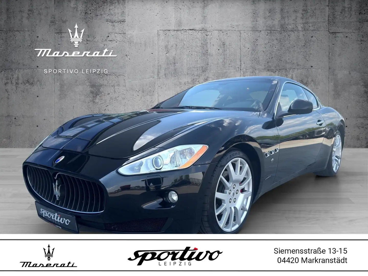 Maserati GranTurismo Schwarz - 1