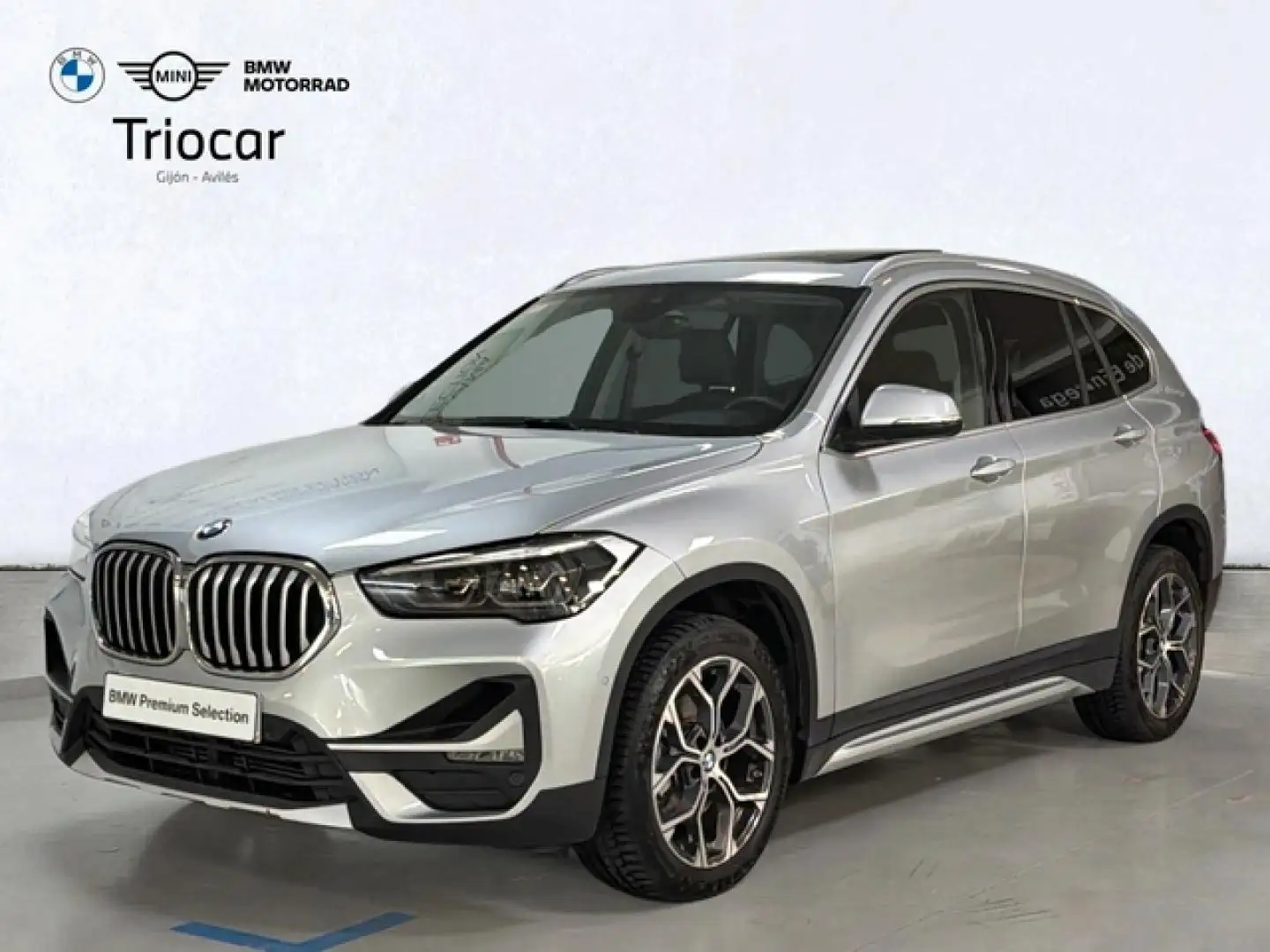 BMW X1 sDrive 18dA Argent - 1