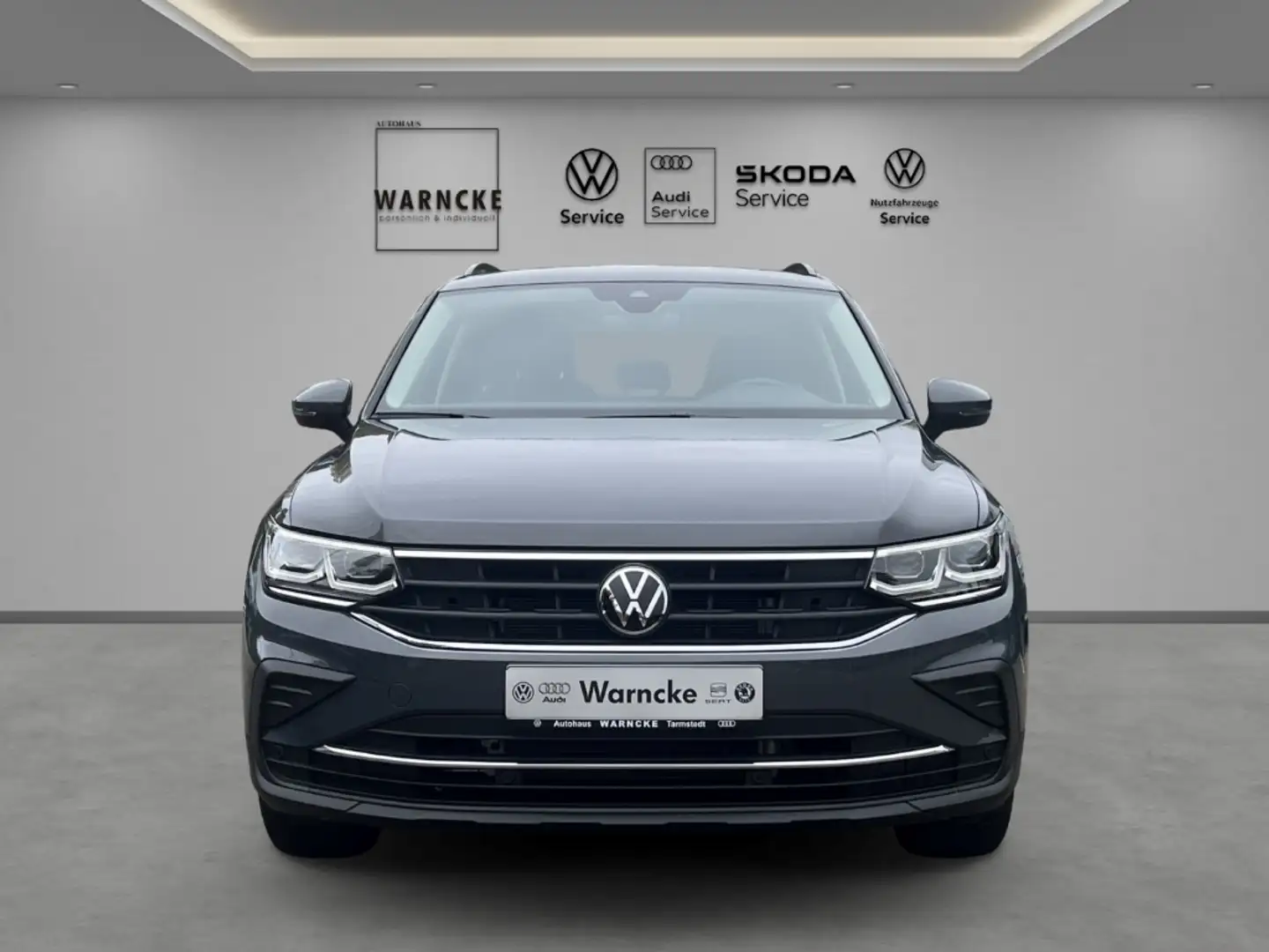 Volkswagen Tiguan 1.4 TSI eHybrid Life DSG MATRIX ACC AHK NAV PDC RF Gris - 2