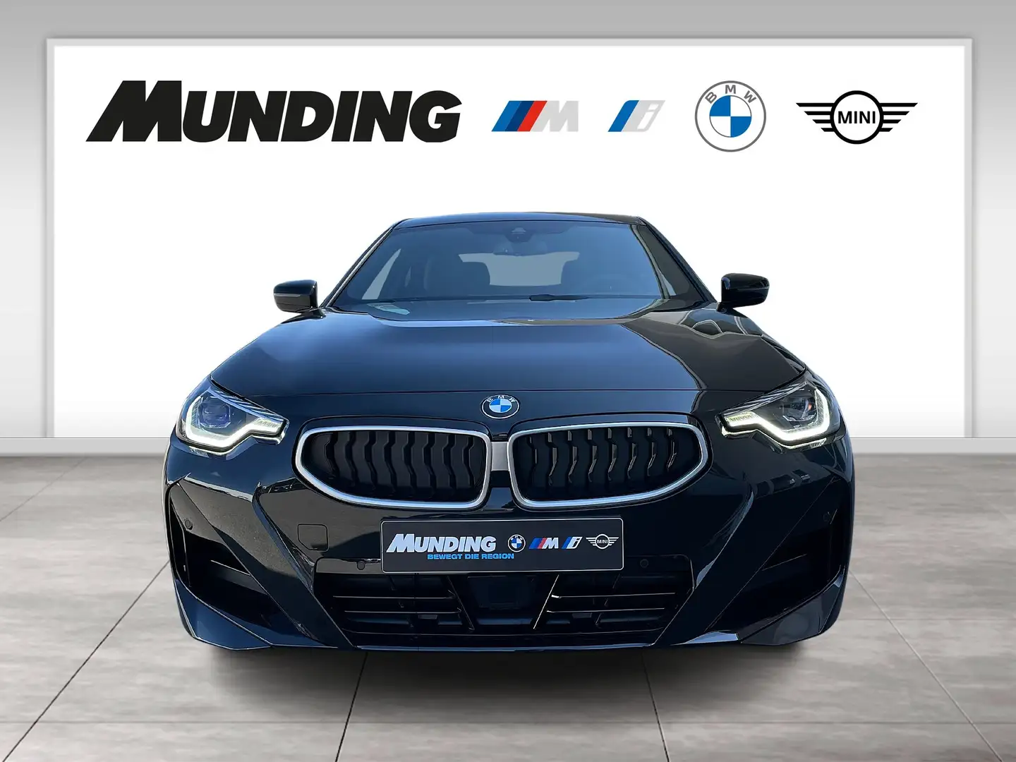 BMW 230 i A M-Sportpaket Navi|MFL|PDC|SHZ Zwart - 2