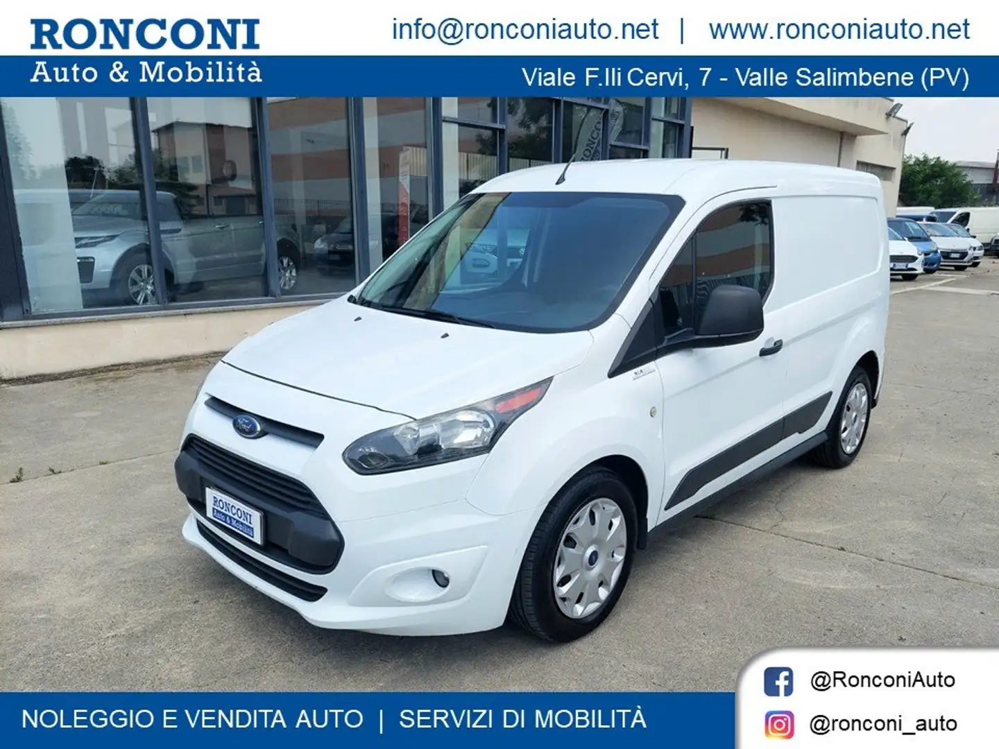 Ford Transit Connect 200 1.5 TDCi 75cv Passo Corto 3p Trend N1 Bianco - 1
