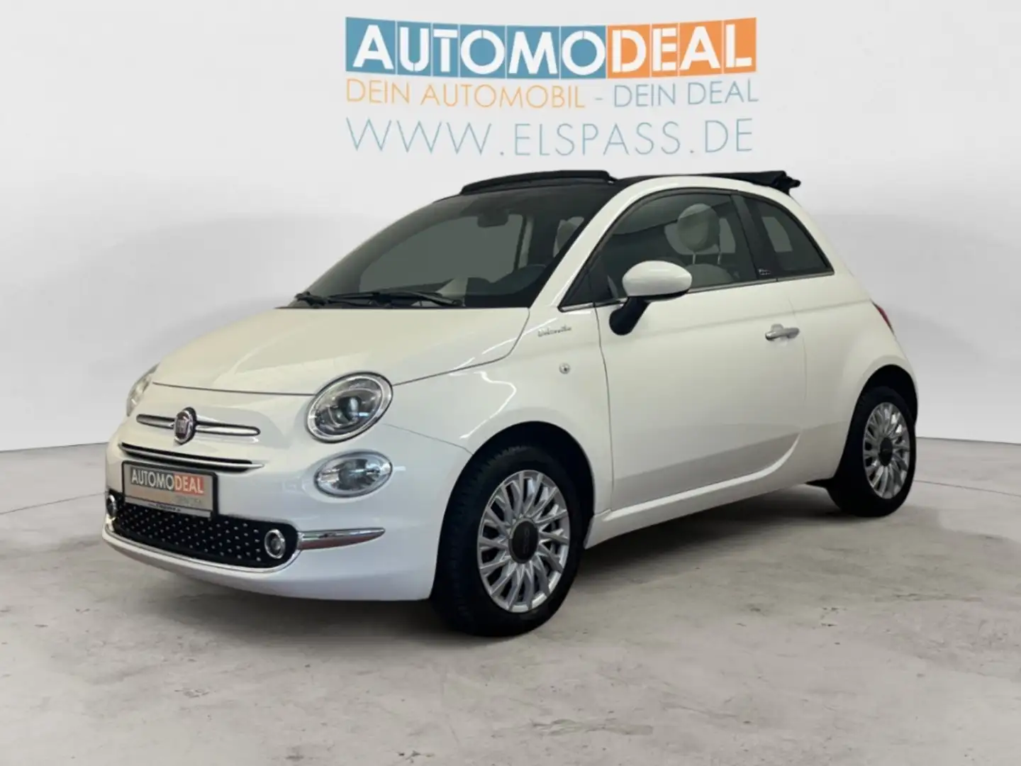 Fiat 500C Dolcevita Mild Hybrid ALLWETTER NAV TEMPOMAT APPLE Blanc - 2
