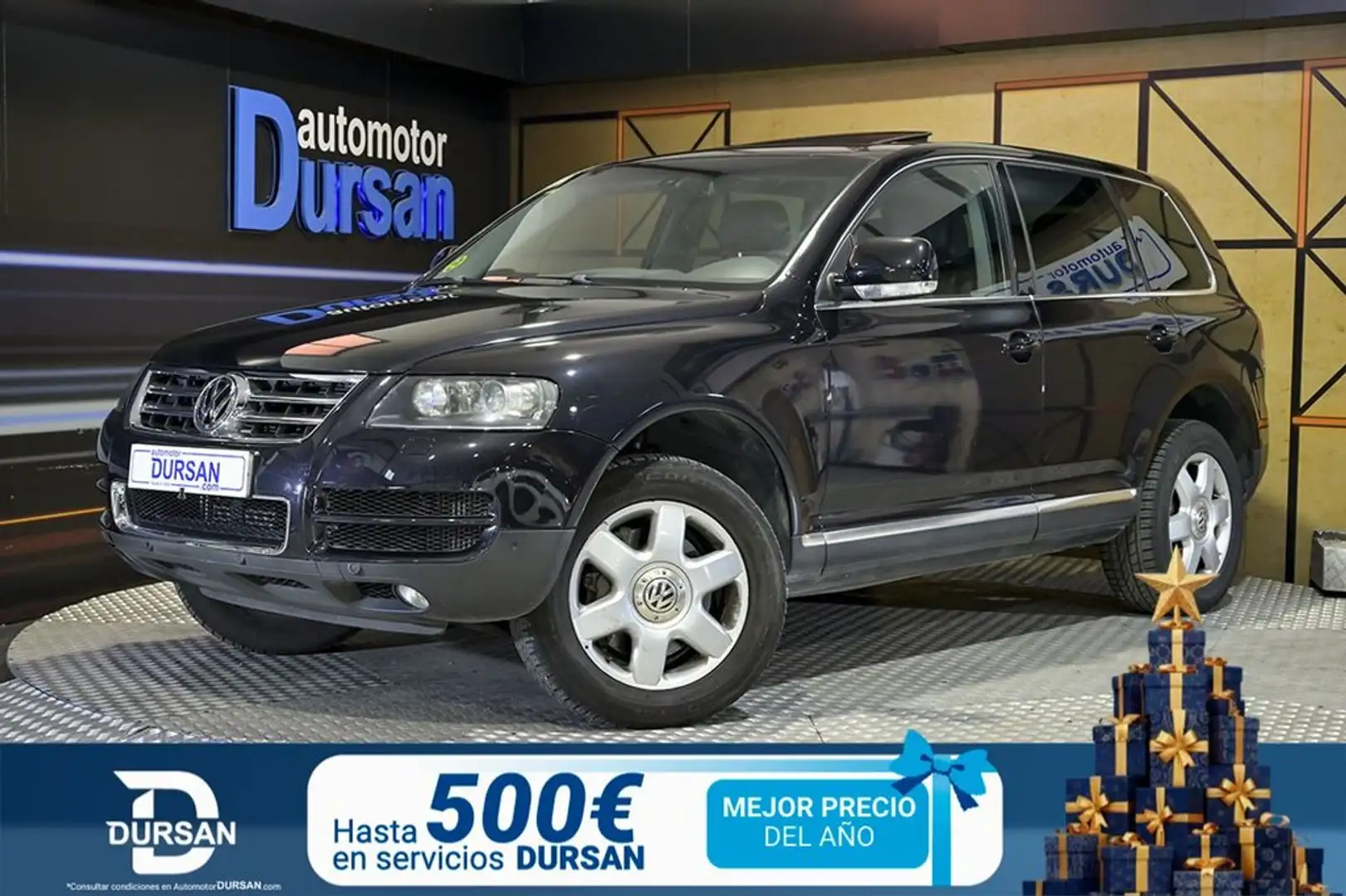 Volkswagen Touareg 5.0TDI V10 Tiptronic Zwart - 1