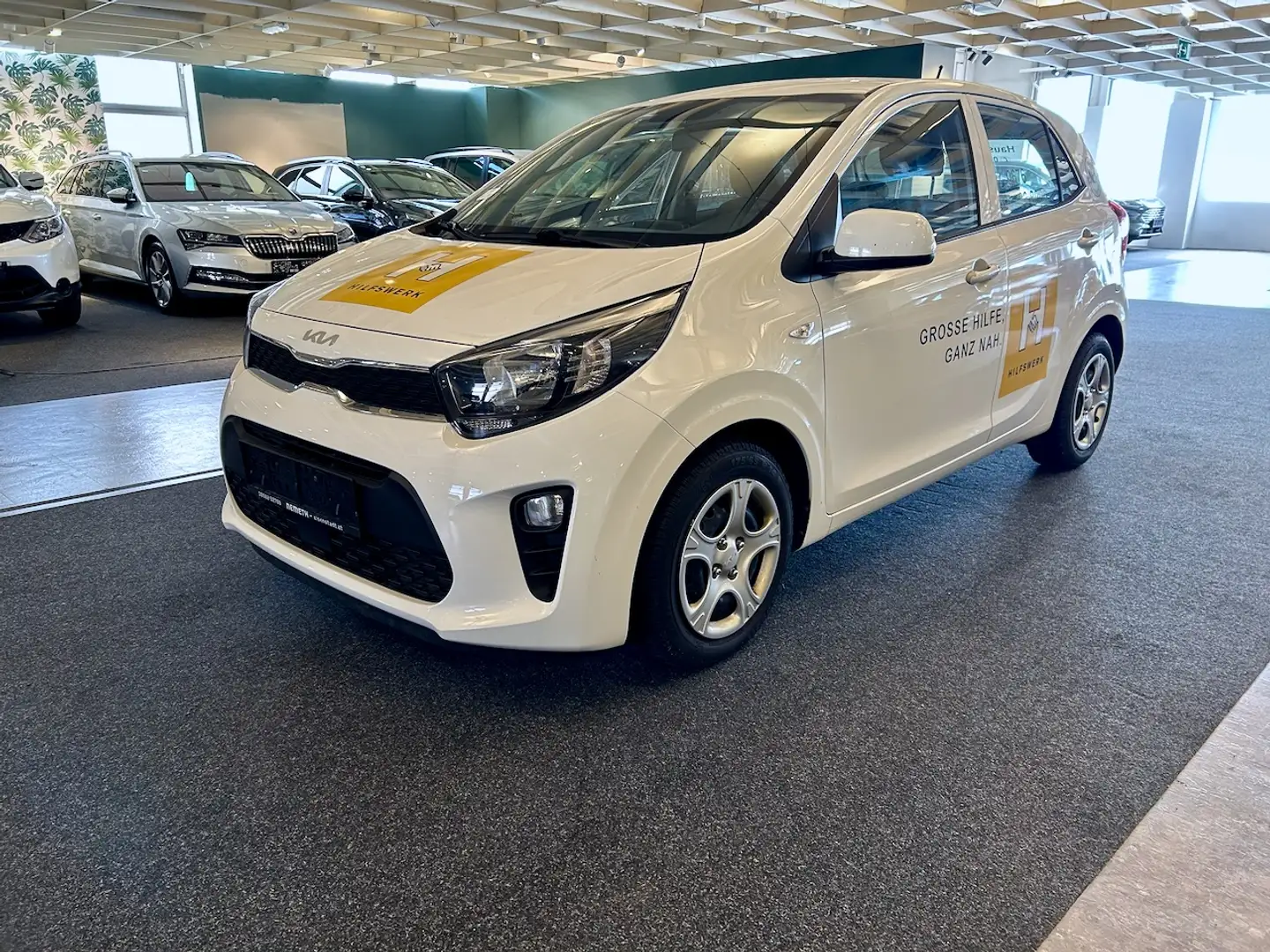 Kia Picanto 1,0 MPI Titan *Werksgarantie* Weiß - 1