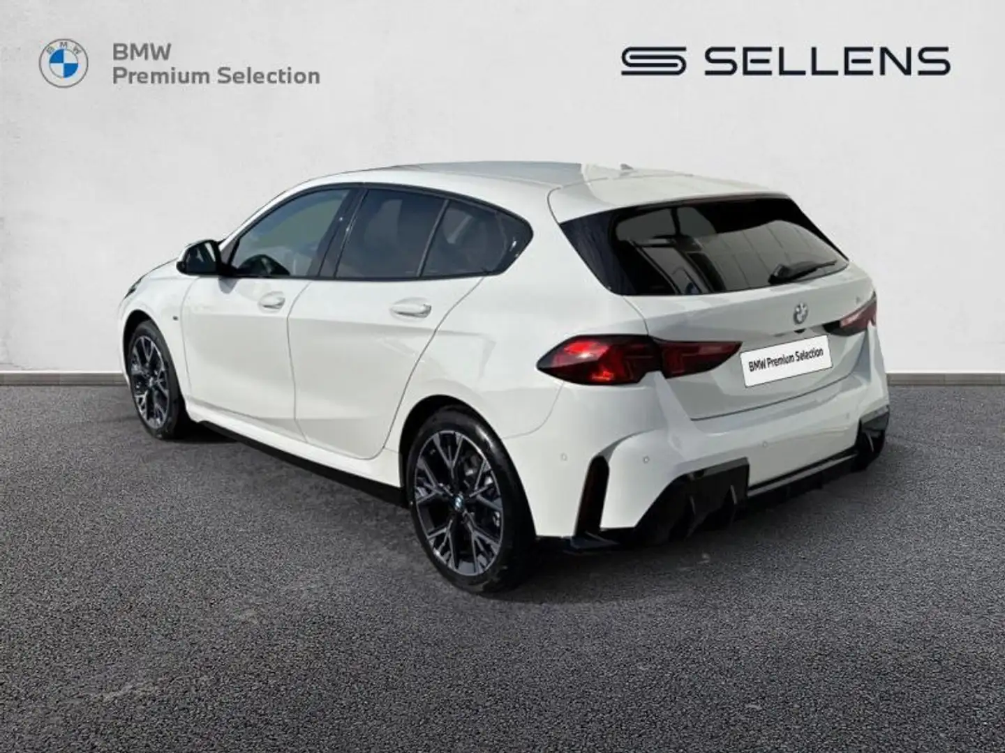 BMW 116 116A 122ch M Sport Design DKG7 Blanc - 2