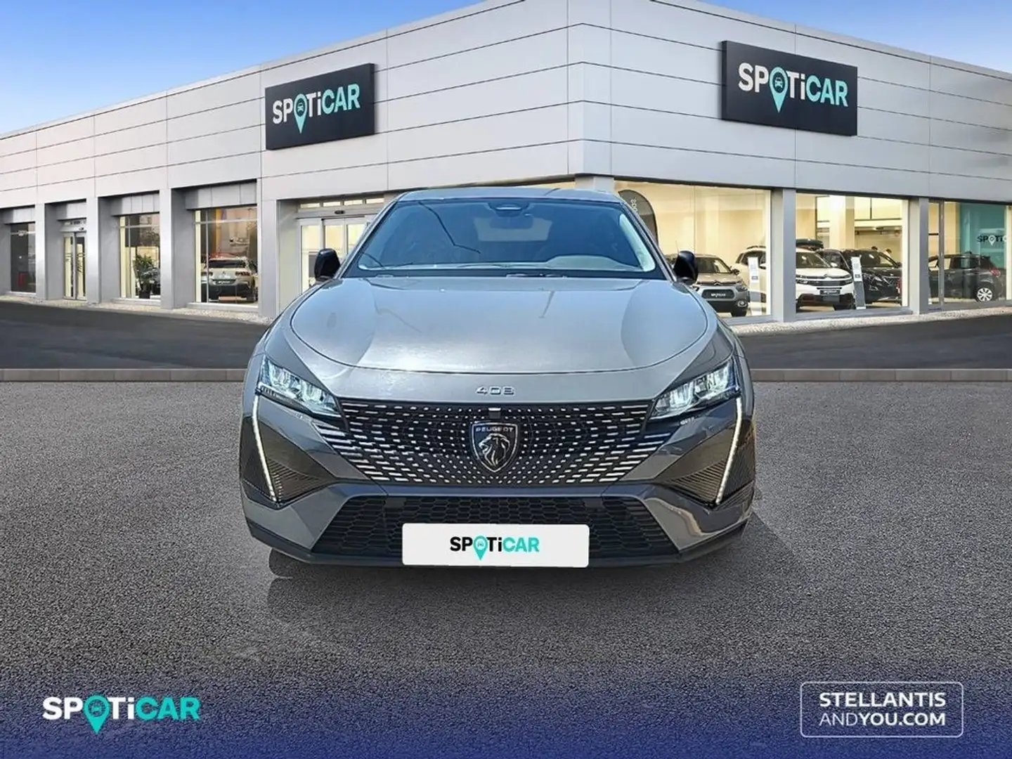 Peugeot 408 Hybrid Allure e-DCS6 145 Gris - 2