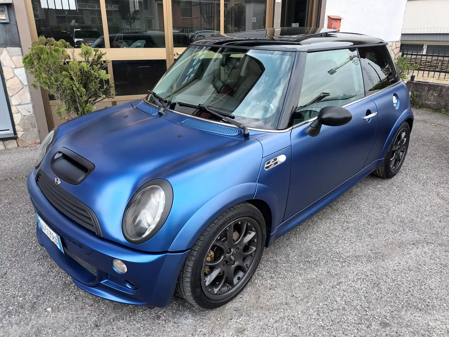 MINI Cooper S 1.6 170cv Park Lane/PELLE/17"/TAGLIANDATA Modrá - 2