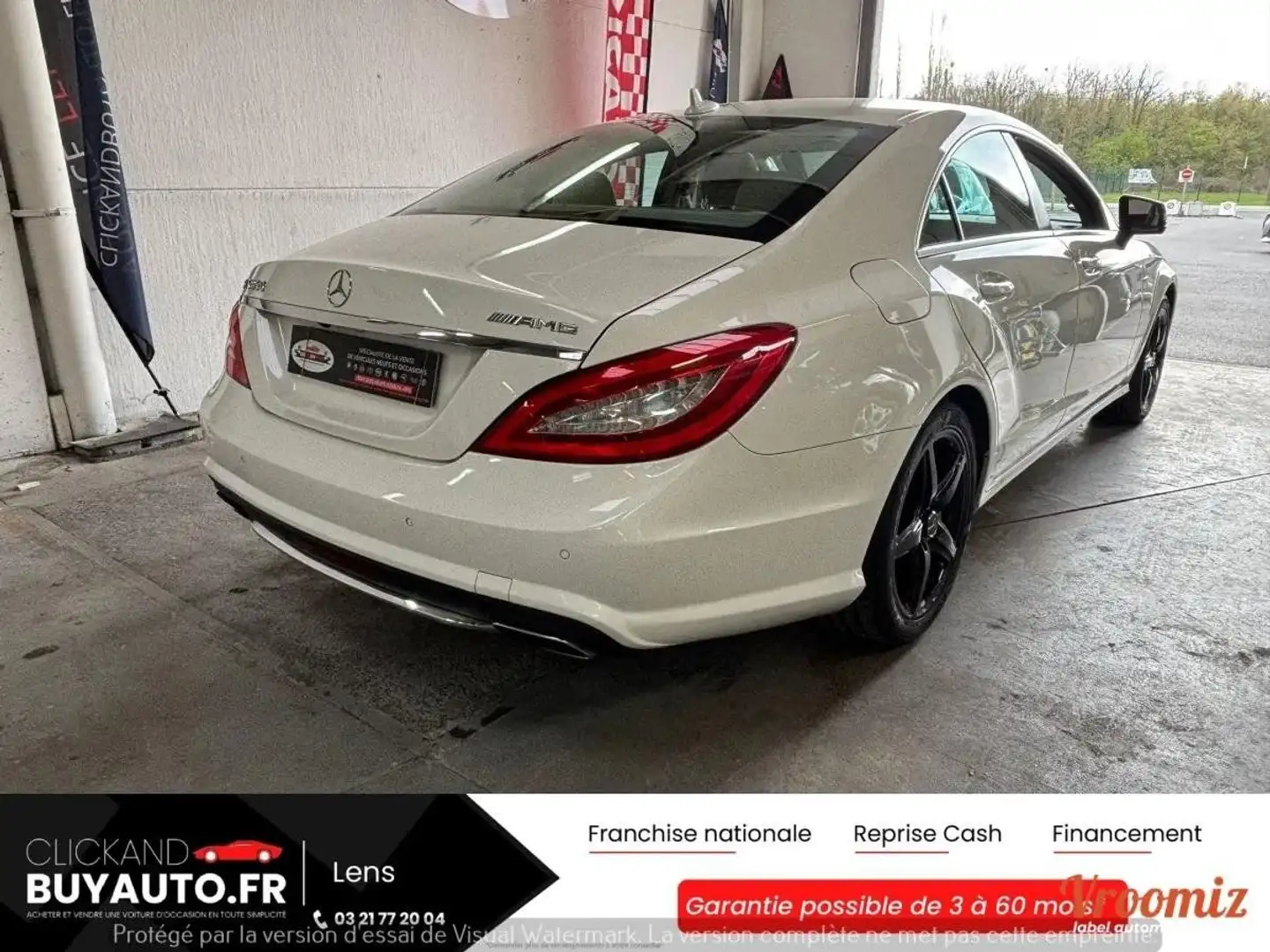 Mercedes-Benz CLS Classe 3.0 350 CDI 4MATIC 265CH // BOITE AUTO / CAMERA DE RECUL / PACK BOSE Weiß - 2