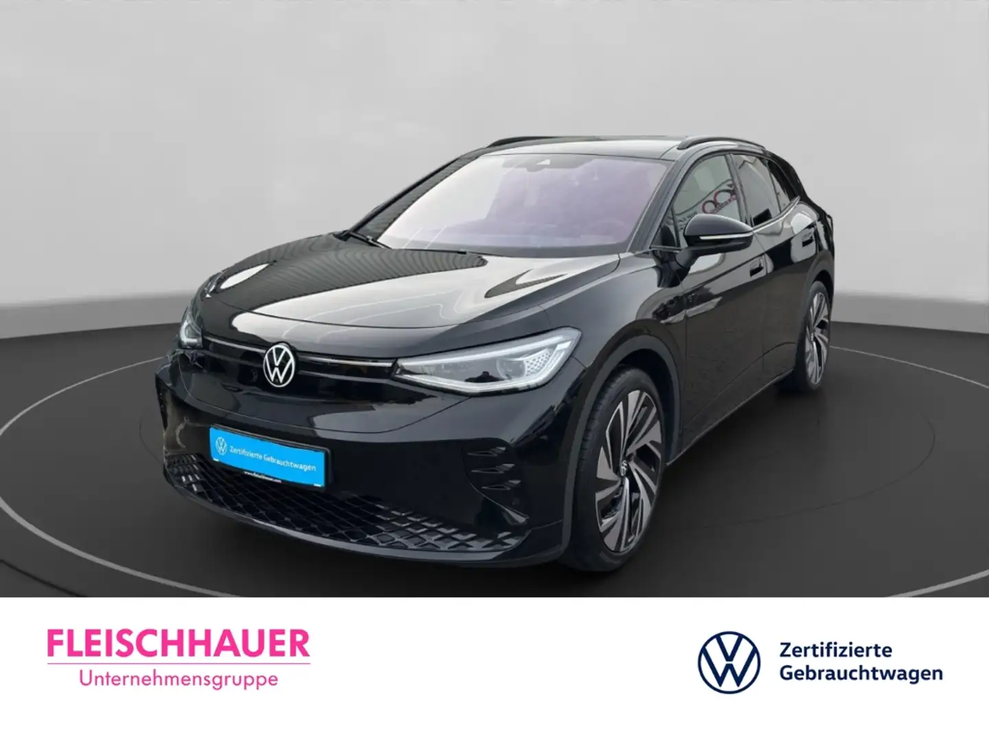 Volkswagen ID.4 GTX AHK+HeadUp+CarPlay+Navi+Pano+Sportsitze+LM21 Schwarz - 1