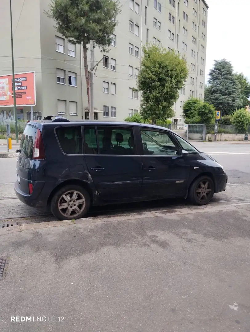Renault Espace 2.0 dci 16v Initiale 150cv fap Modrá - 2