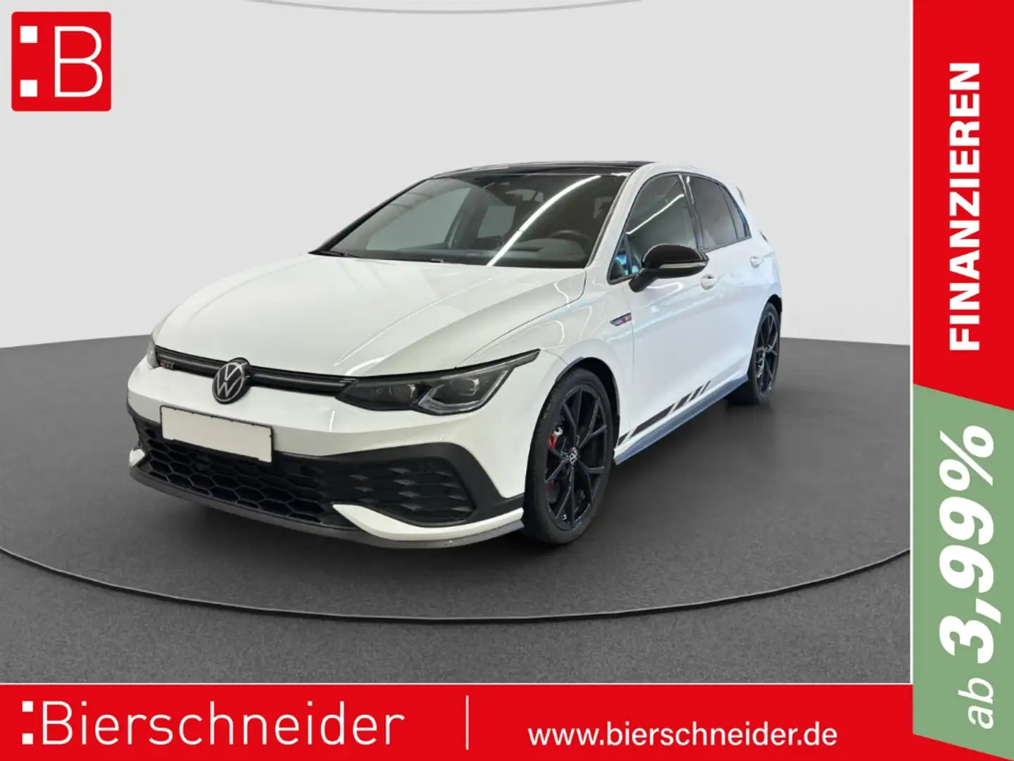 Volkswagen Golf GTI 8 2.0 TSI DSG Clubsport PANO REAR VIEW ACC Weiß - 1