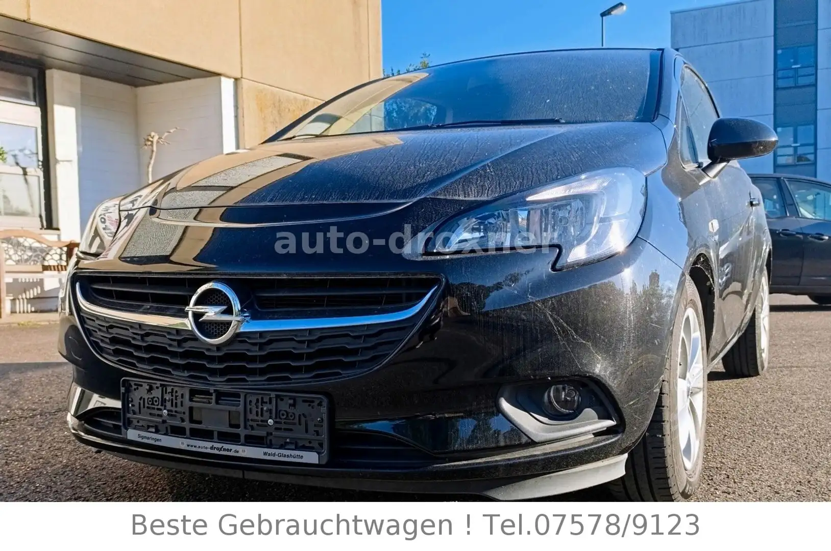 Opel Corsa E 1.4 Active Klima Mod.2017 Tüv Neu ! Schwarz - 2