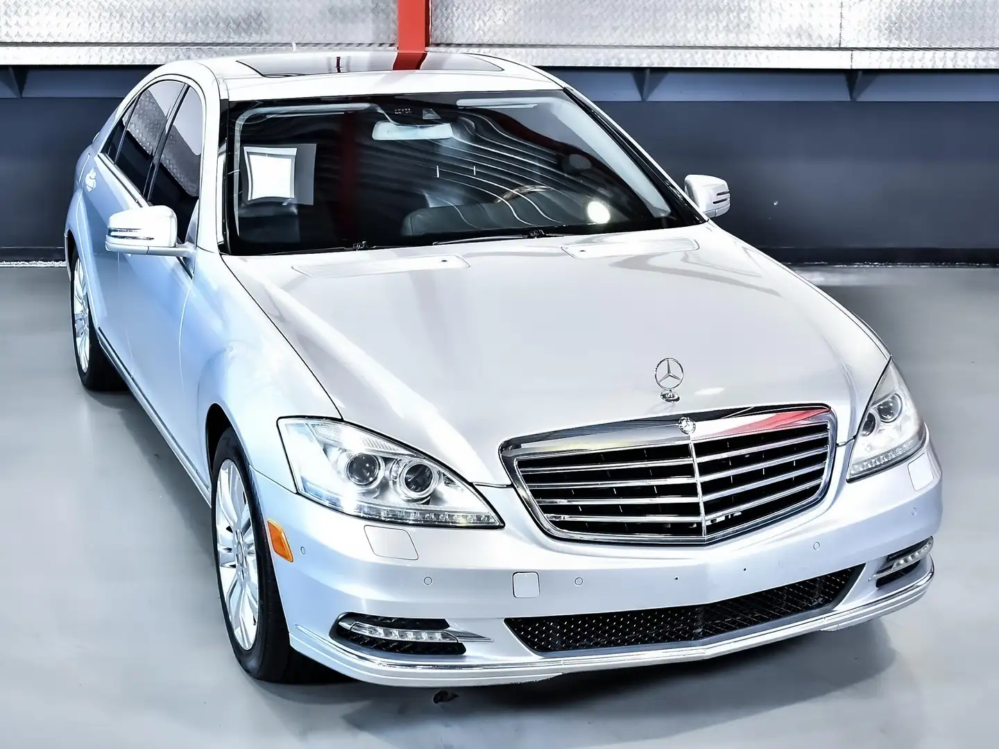 Mercedes-Benz S 550 S550 Silber - 2