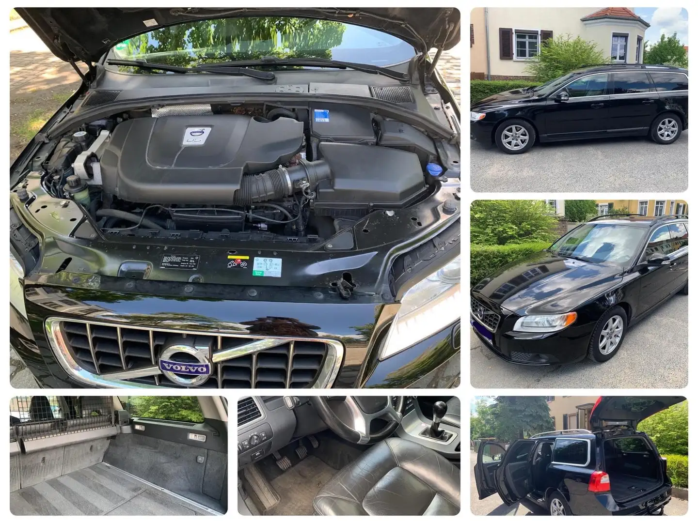 Volvo V70 V70 D5 Momentum Negro - 1