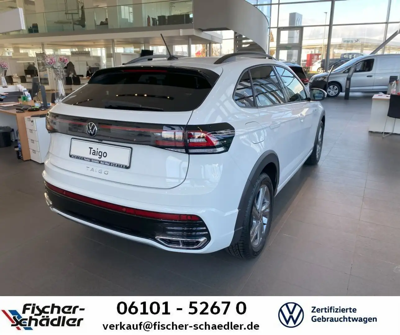 Volkswagen Taigo R-Line 1.0TSI*DSG*RLine*IQLight*RearView*A Blanco - 2