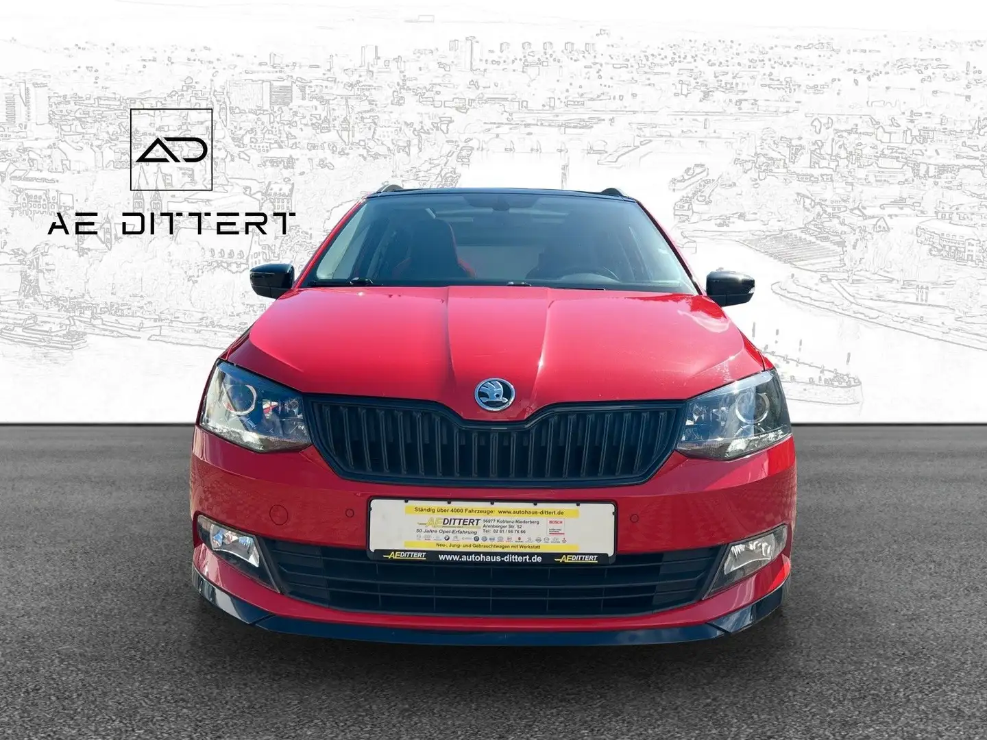 Skoda Fabia Combi Monte Carlo+DSG+Pano+Navi+ Rouge - 2