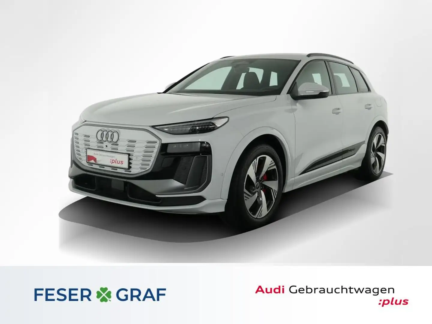 Audi Q6 e-tron 55 e-tron qu S Line Leder,Matrix,Tech plus Weiß - 1