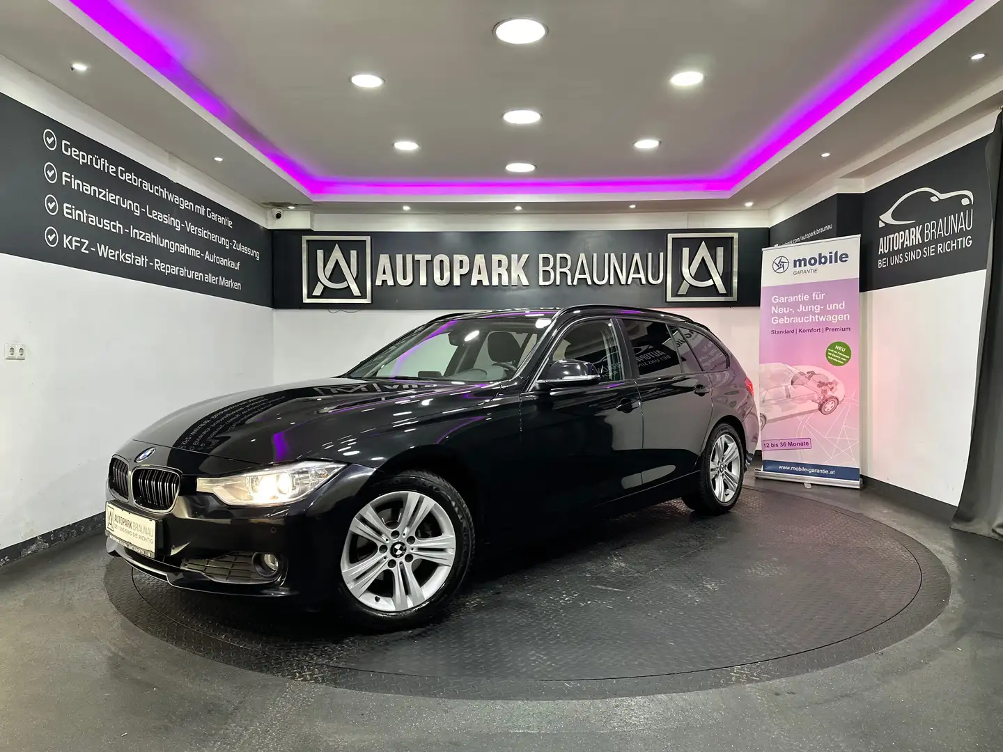 BMW 316 d Touring F31 *NAVI*PDC*LED* Schwarz - 1