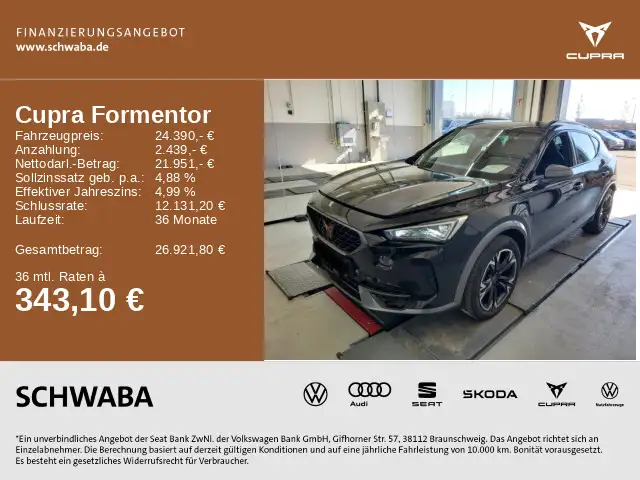 CUPRA Formentor 1.4 e-Hybrid DSG