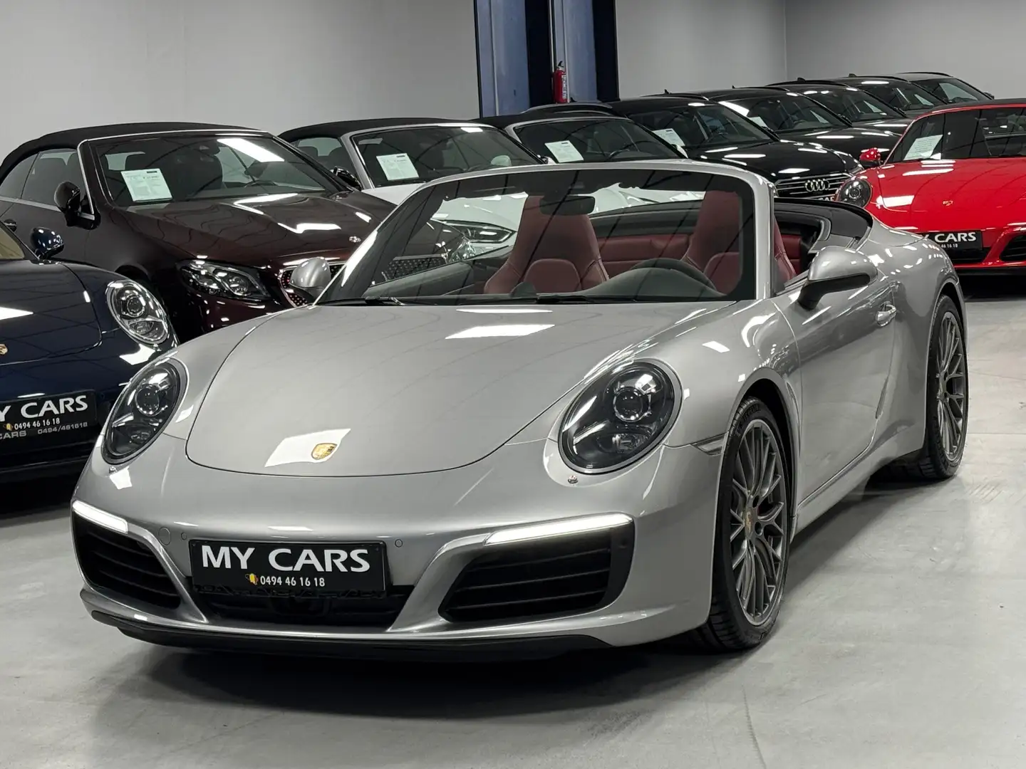 Porsche 991 -2 Carrera S Cabriolet 3.0 Turbo Pdk Full. Option Gris - 1