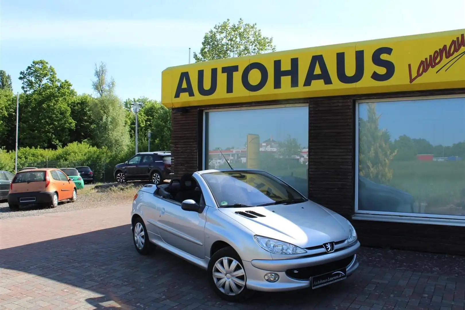 Peugeot 206 CC, 1.Hand! Silber - 2