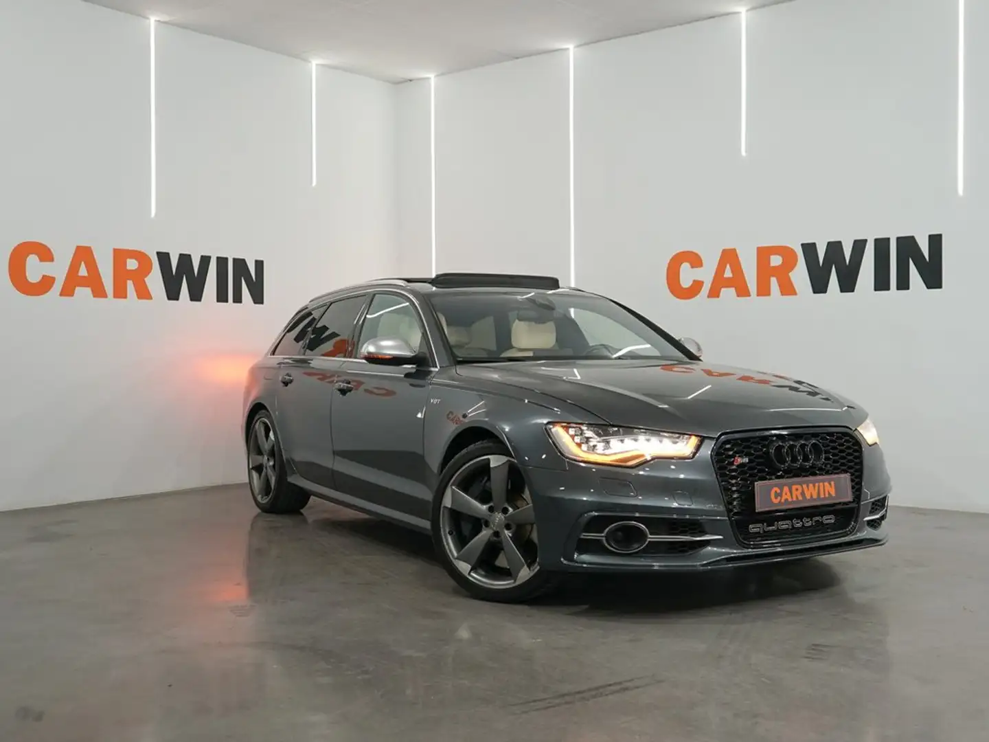 Audi S6 Avant 4.0 TFSI quattro S-Tronic Gris - 1
