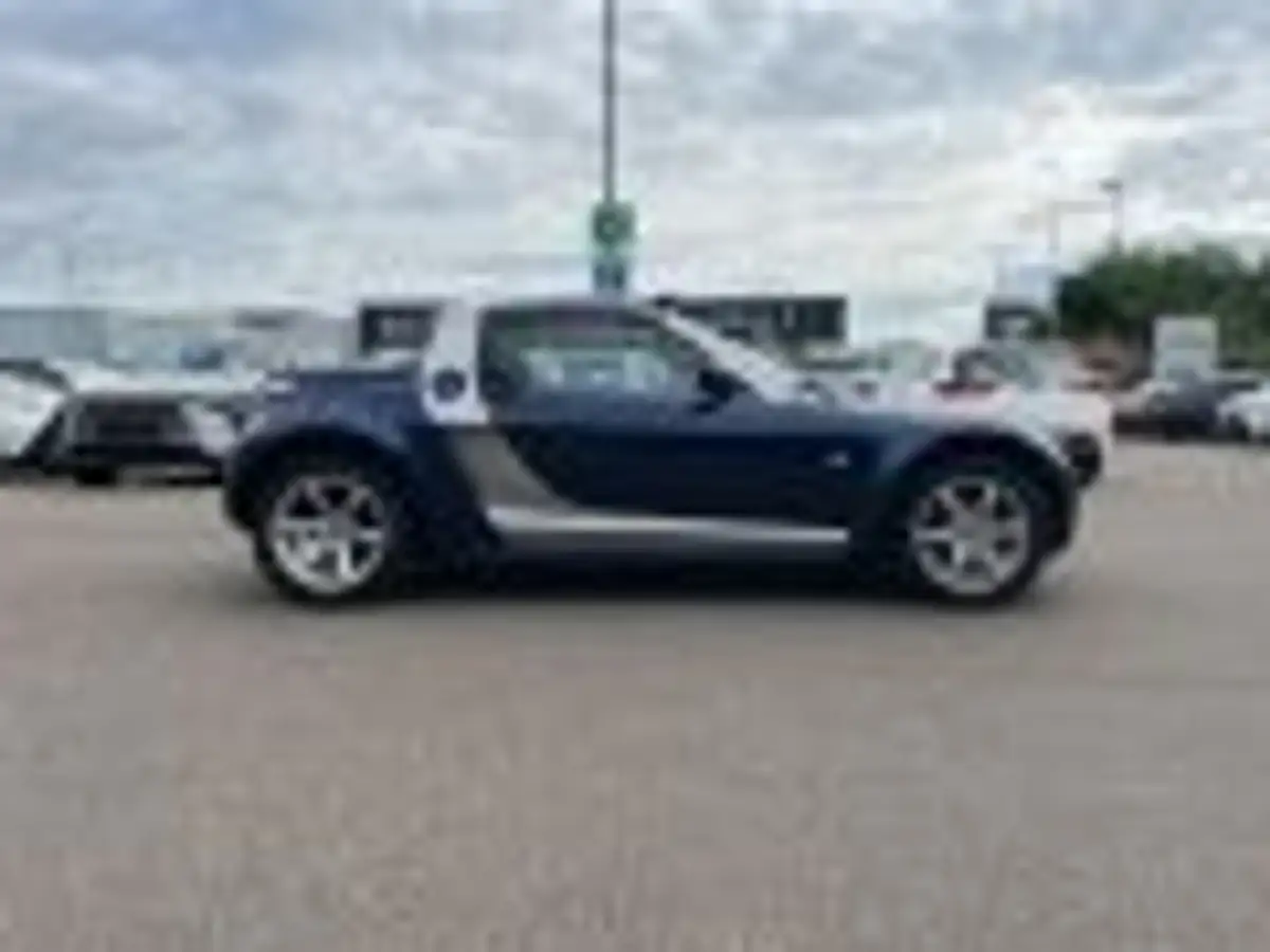 smart roadster *Cabrio*Servolenkung*Automatik*Klima*81PS*ALU* Bleu - 1