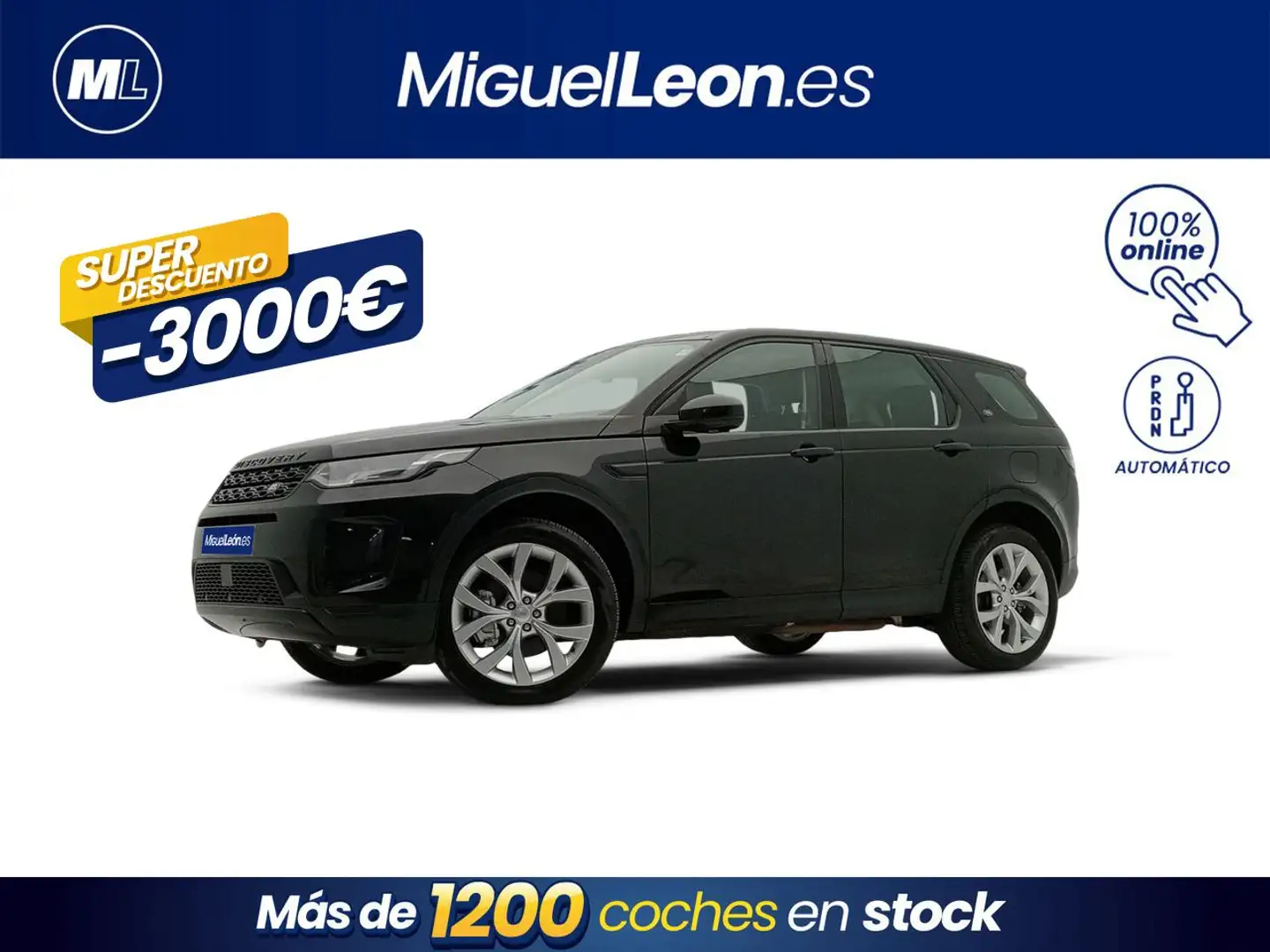 Land Rover Discovery Sport 1.5 I3 PHEV 309PS AWD Auto SE Negro - 1