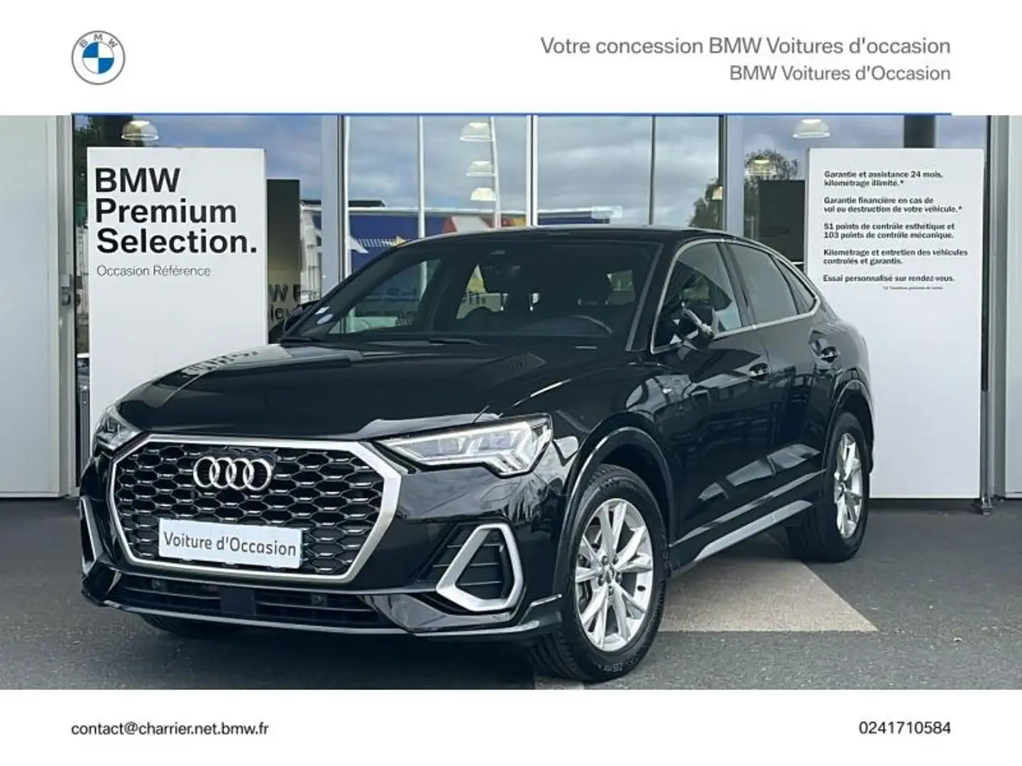 Audi Q3 35 TFSI 150ch S line S tronic 7 Nero - 1